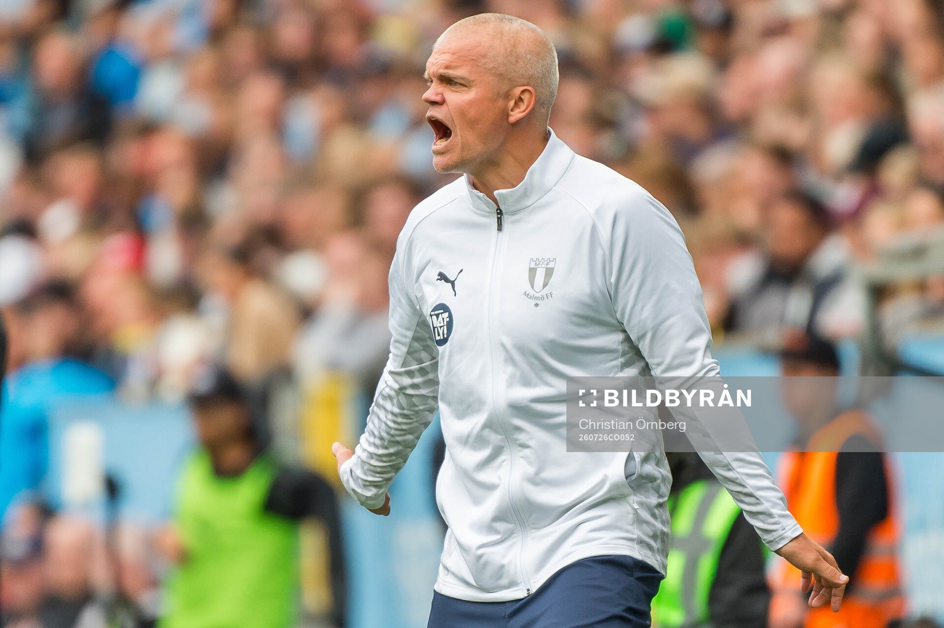 Malmö FFs huvudtränare Gaute Helstrup