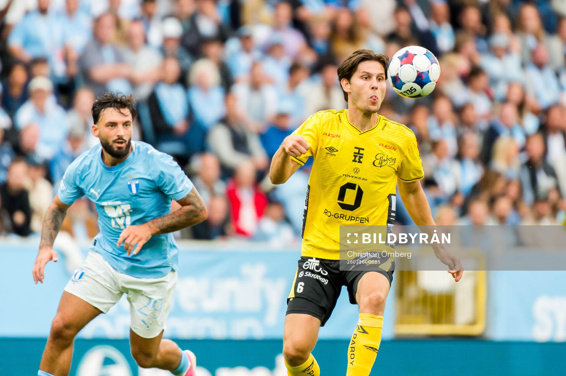 Elfsborgs Rasmus Wikström och Malmö FFs Sead Haksabanovic