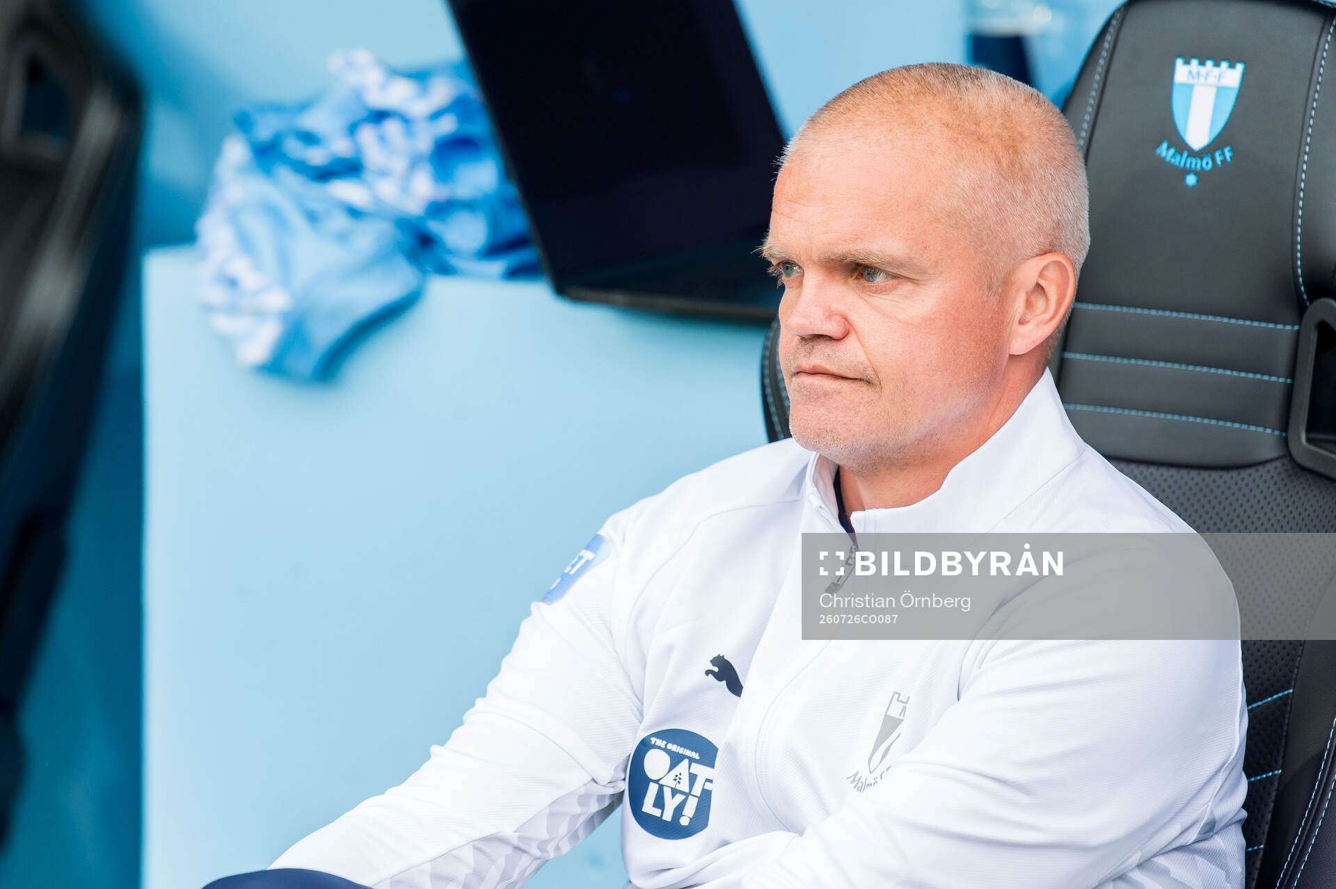 Malmö FFs huvudtränare Gaute Helstrup
