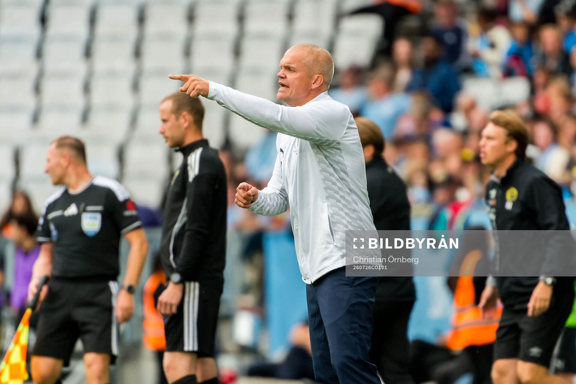 Malmö FFs huvudtränare Gaute Helstrup