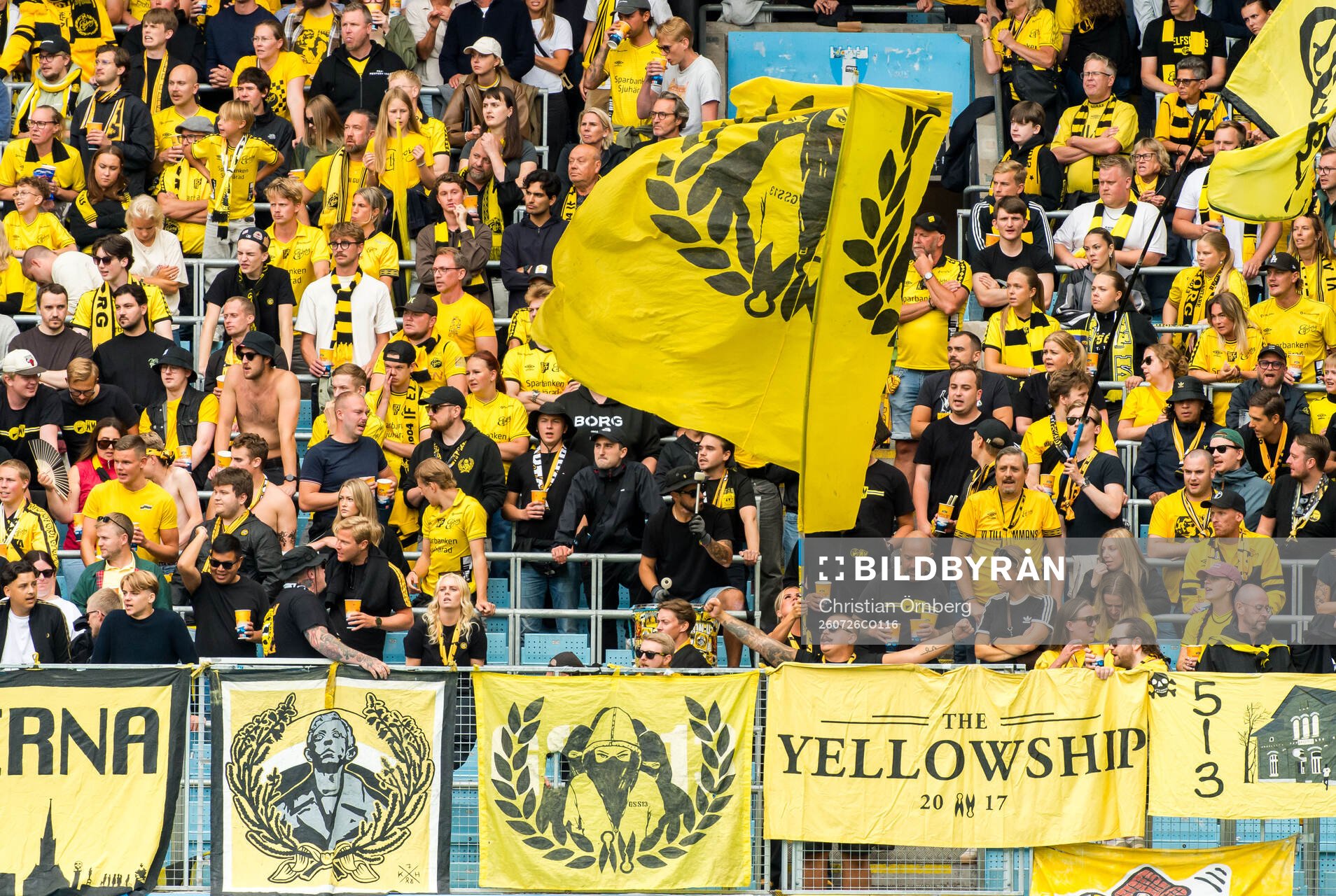 Elfsborgs supportrar