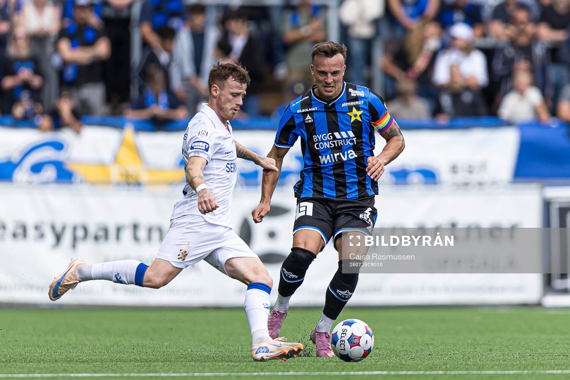 IFK Göteborgs Tobias Heintz och Sirius Henrik Rönnlöf