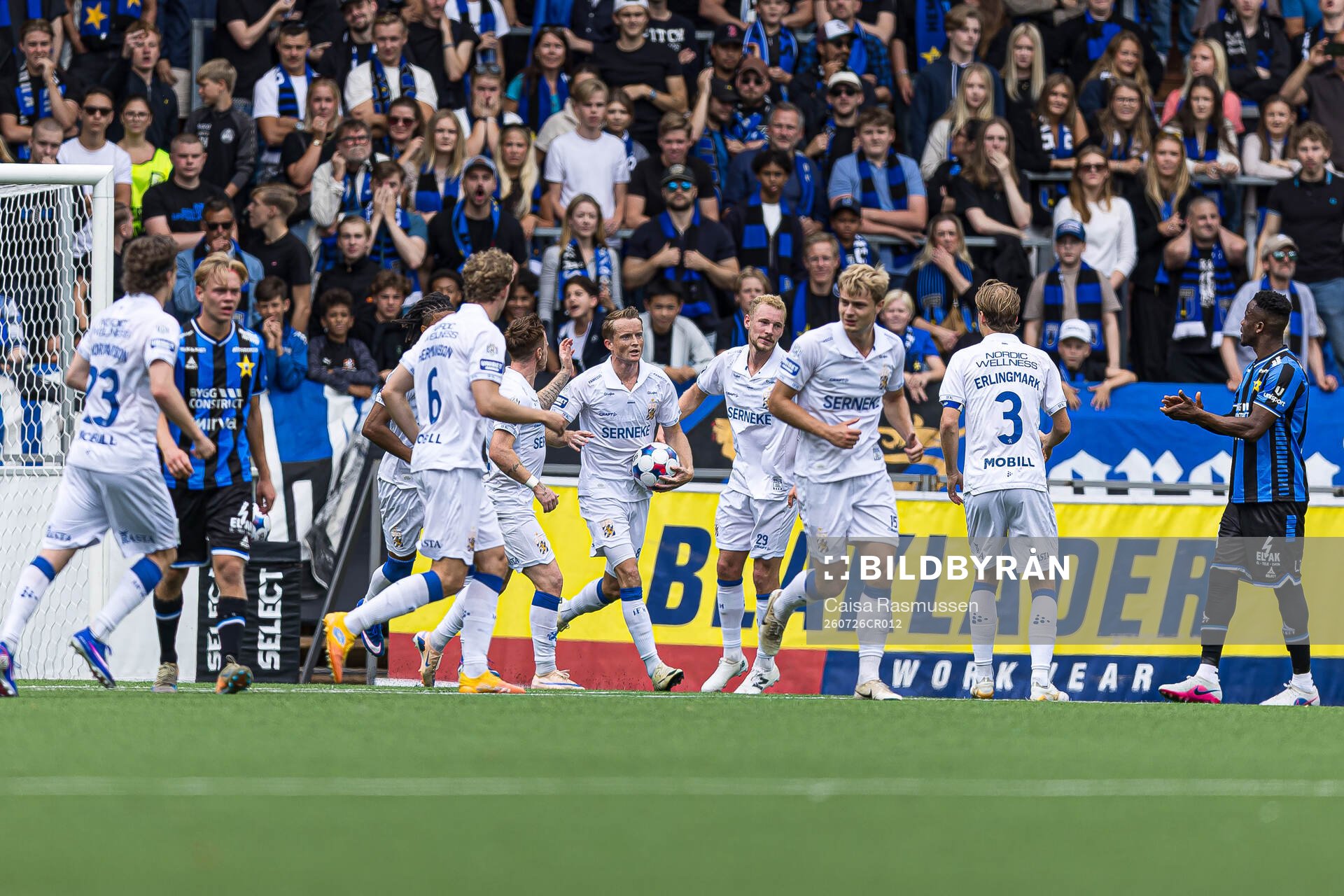 IFK Göteborgs Sam Larsson jublar