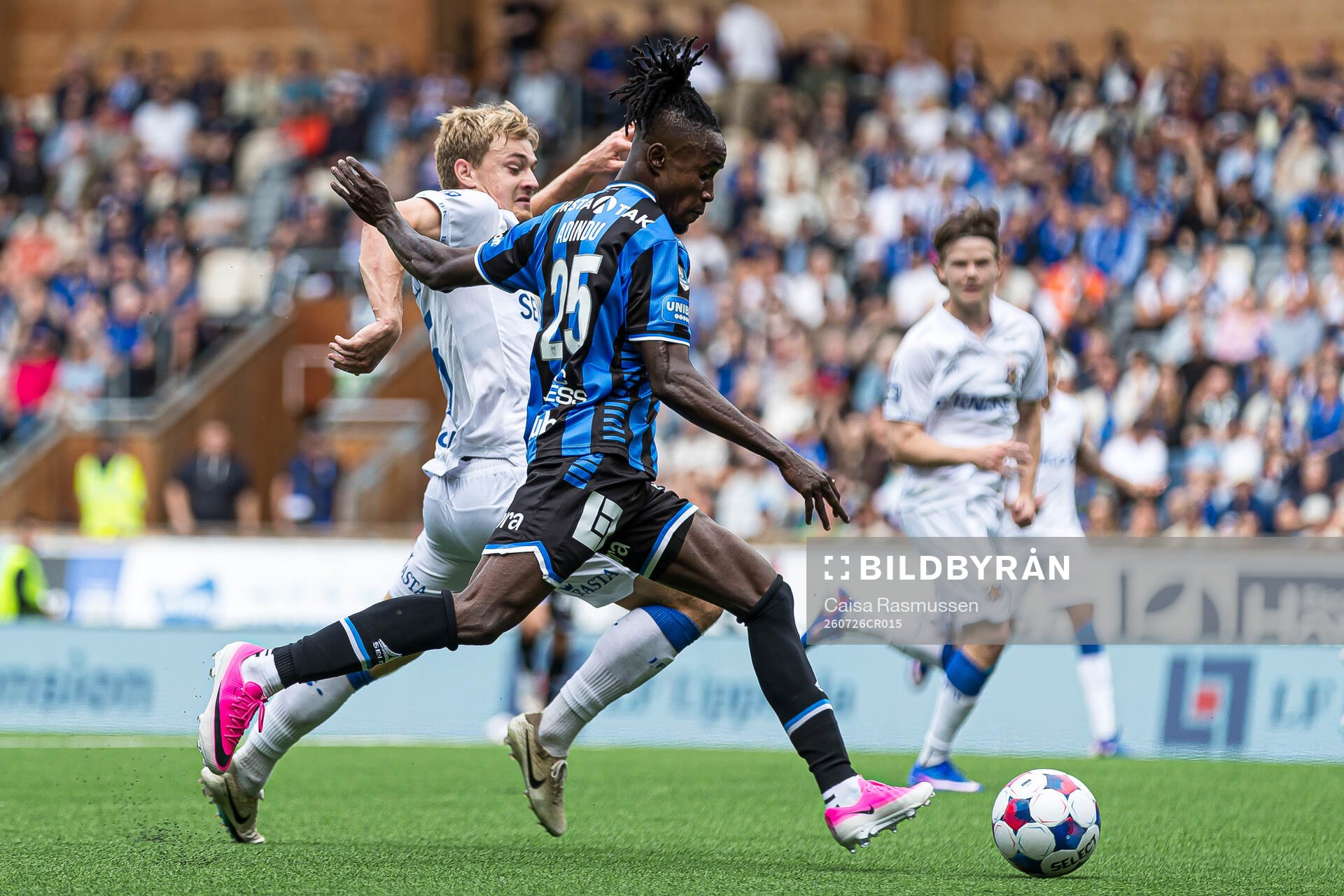 IFK Göteborgs David Kruse och Sirius Odera Samuel
