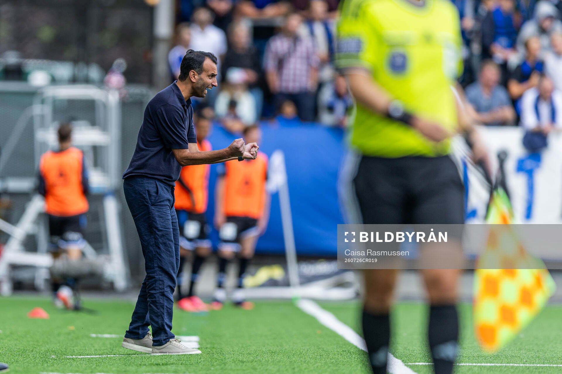 Sirius tränare Andreas Engelmark