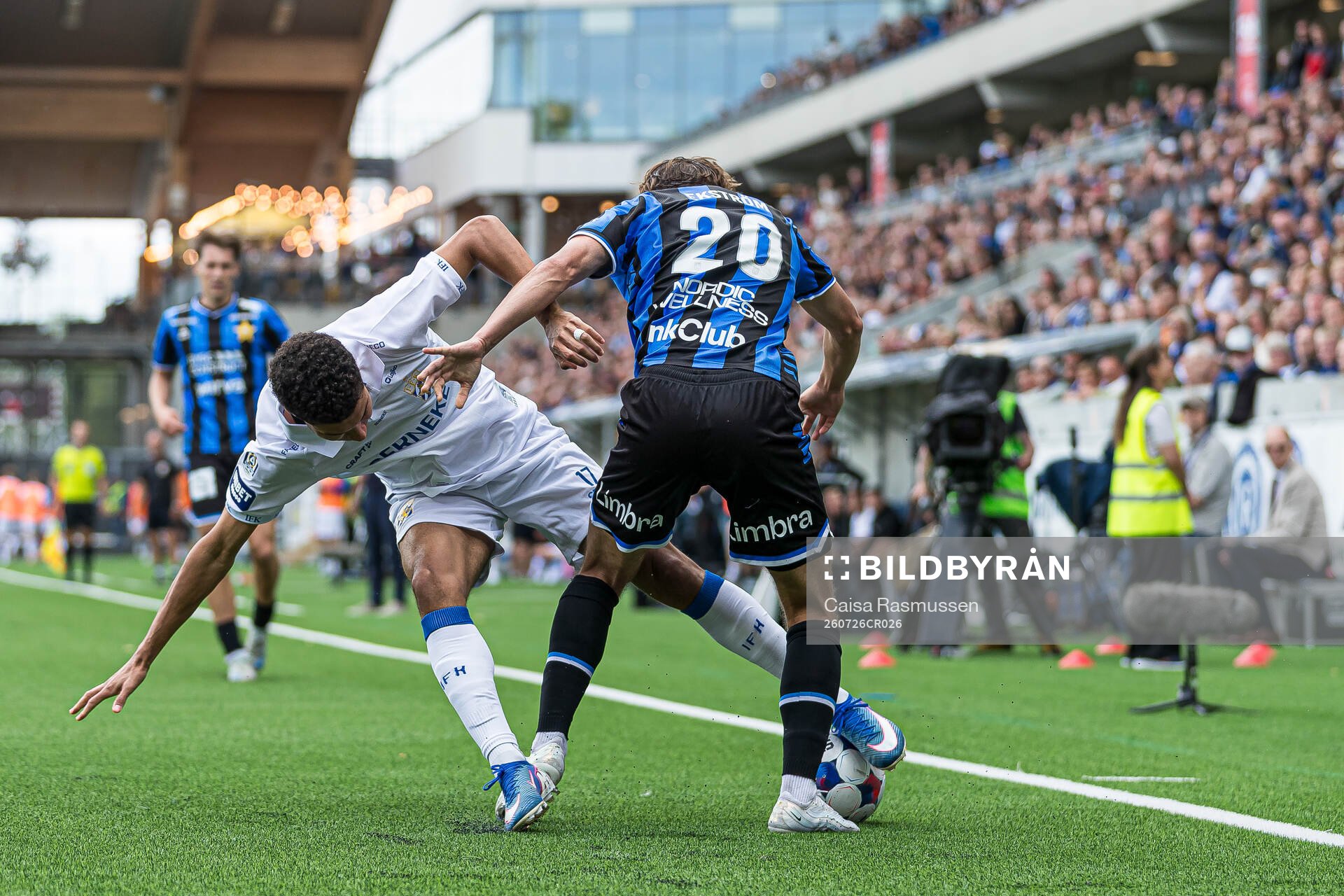 IFK Göteborgs Alexander Jallow och Sirius Victor Ekström