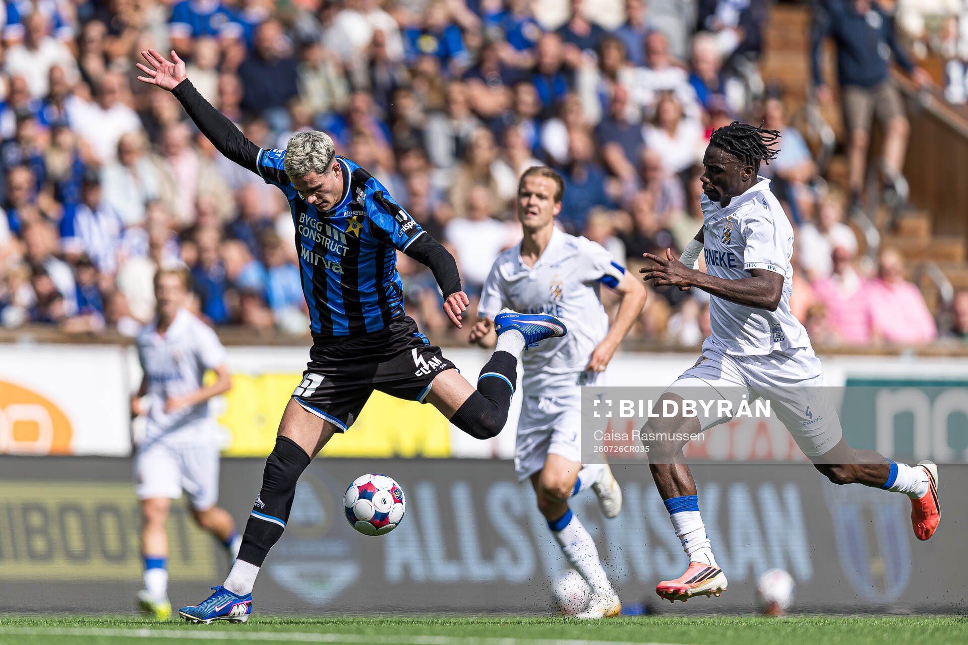 Sirius Robbie Ure och IFK Göteborgs Rockson Yeboah