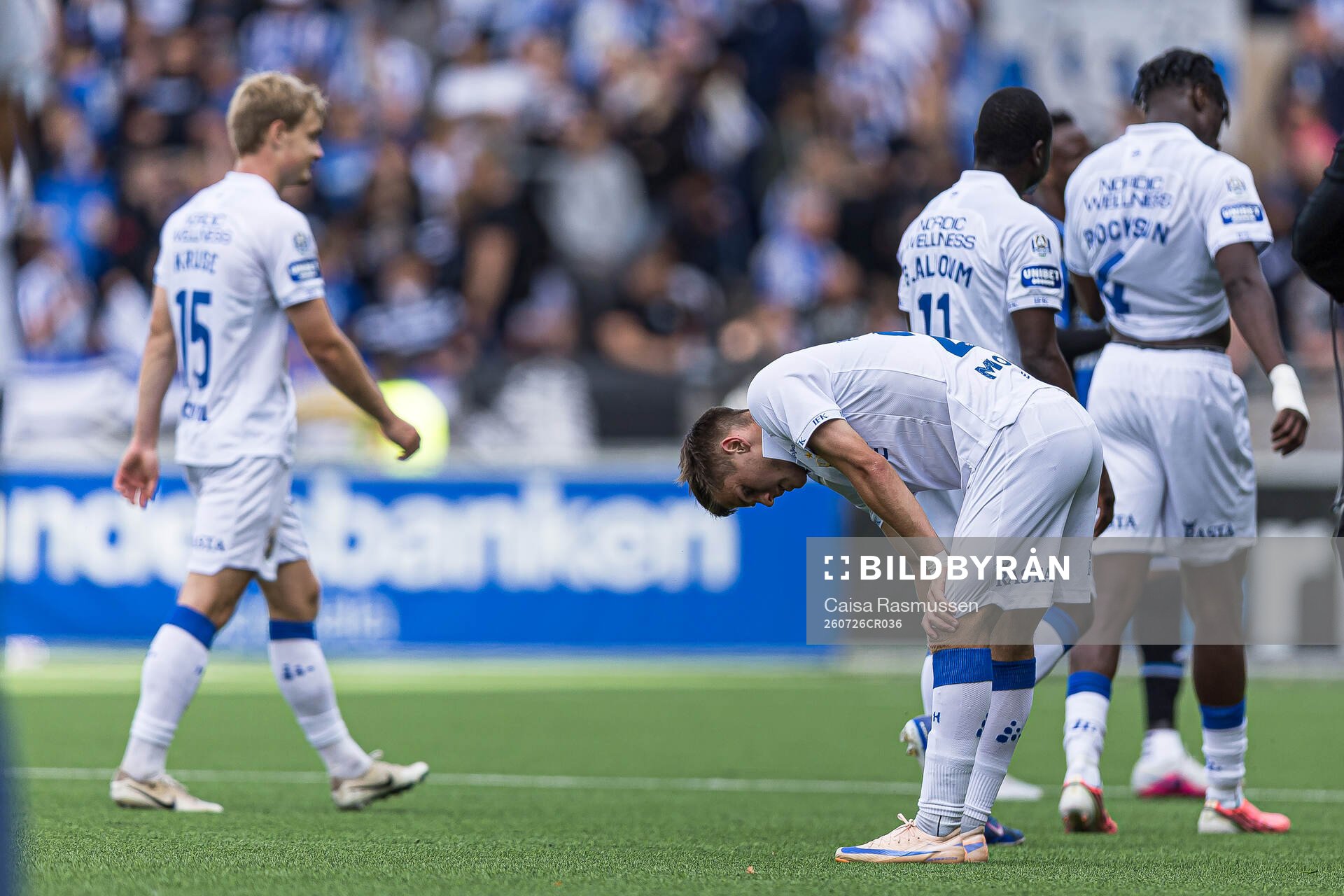 IFK Göteborgs spelare deppar