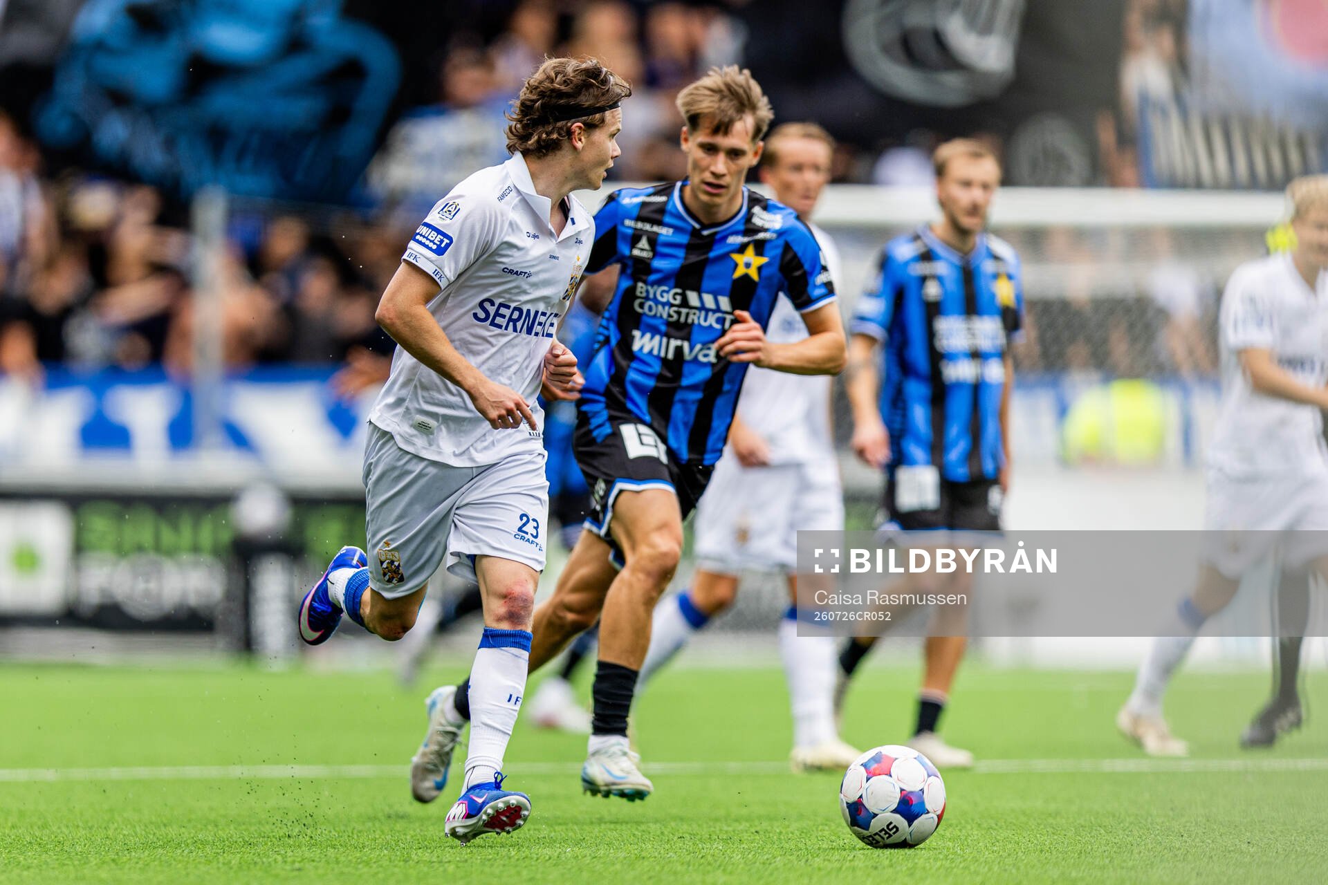 IFK Göteborgs Kolbeinn Thordarson och Sirius Marcus