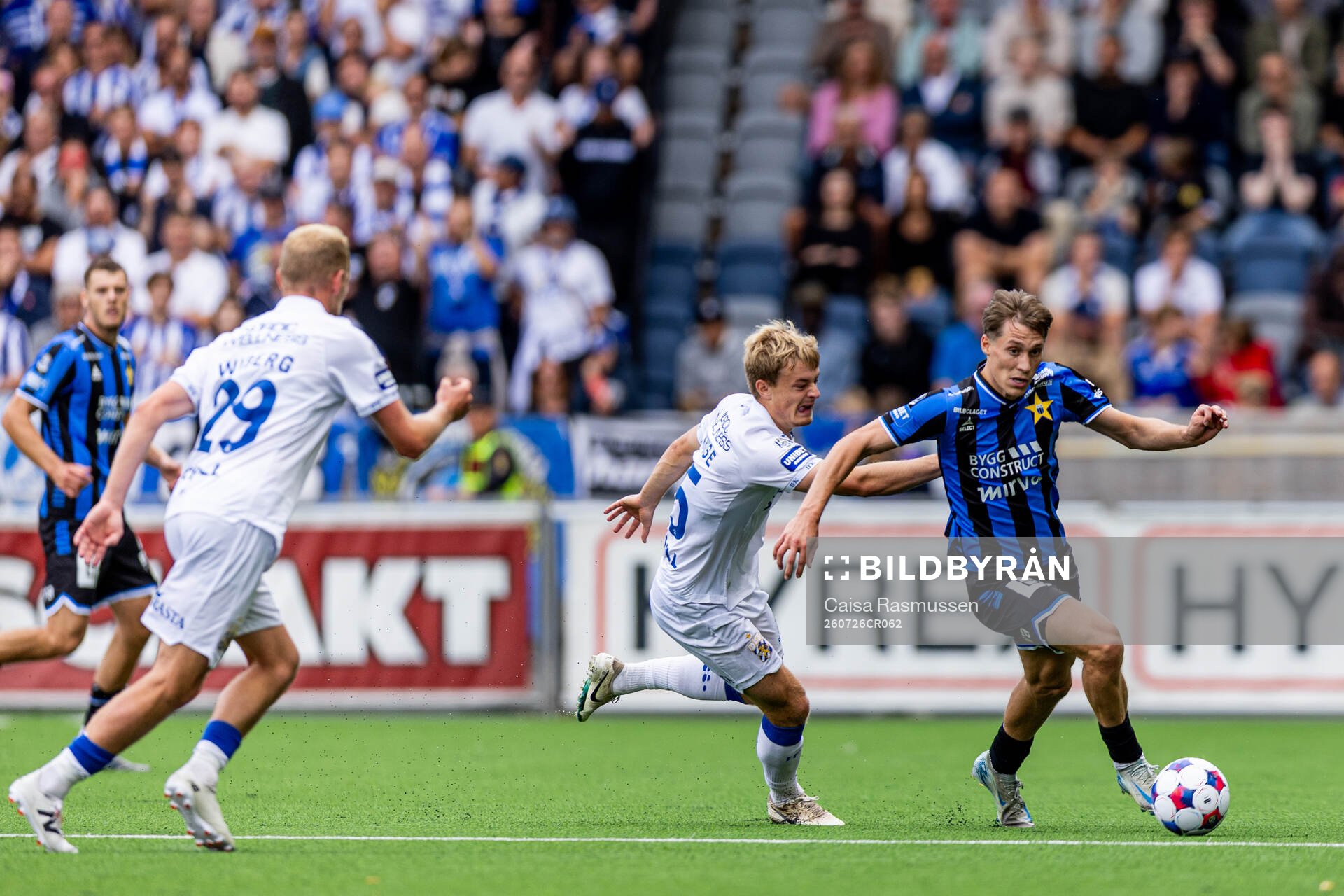 IFK Göteborgs David Kruse och Sirius Marcus Lindberg