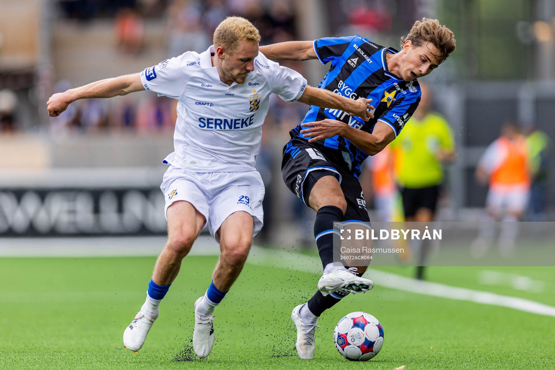 IFK Göteborgs Adam Bergmark Wiberg och Sirius Victor