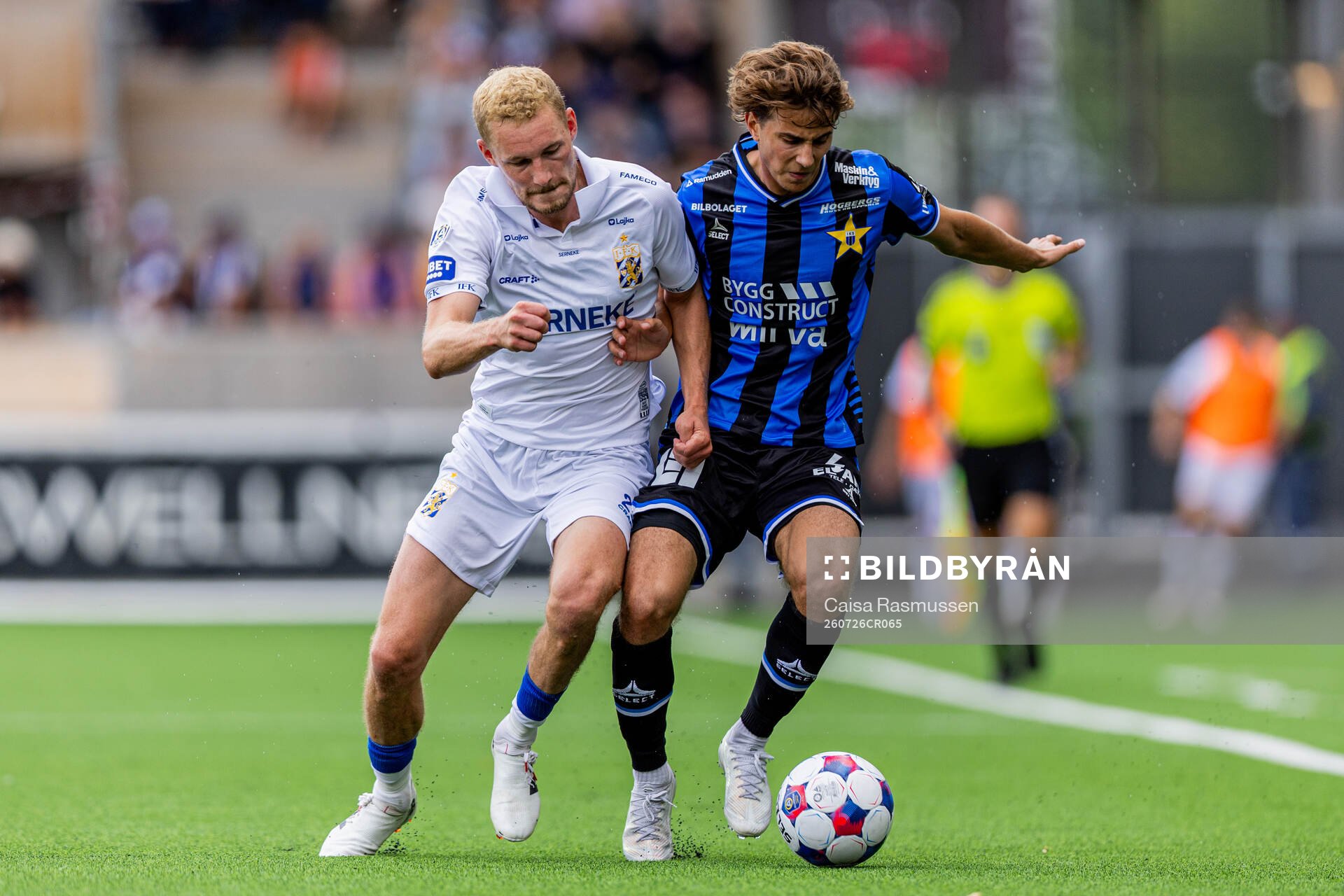 IFK Göteborgs Adam Bergmark Wiberg och Sirius Victor