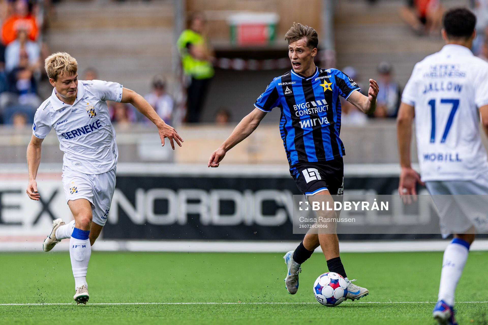 IFK Göteborgs David Kruse och Sirius Marcus Lindberg