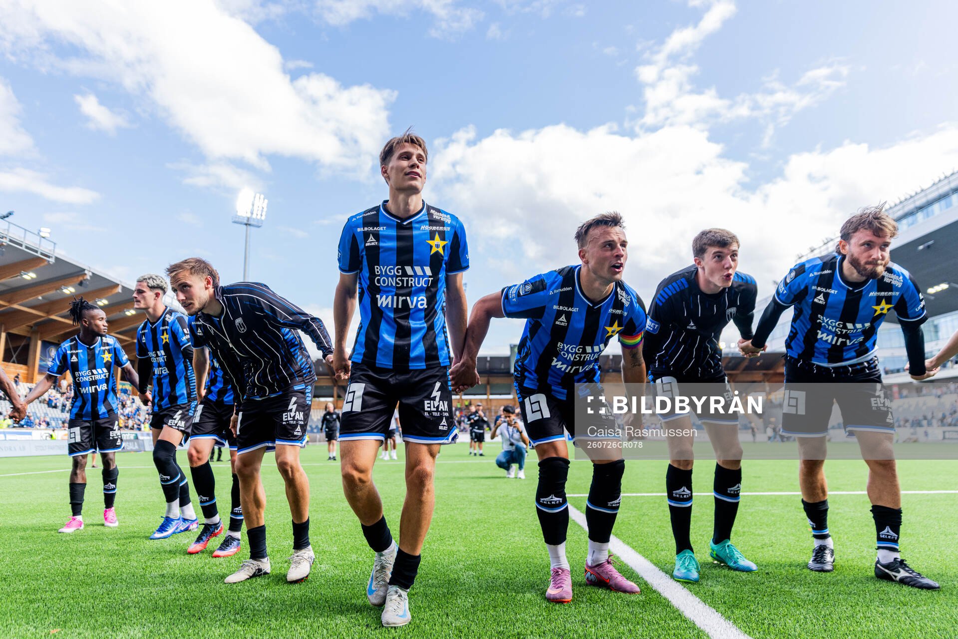 Sirius Marcus Lindberg och Henrik Rönnlöf Castegren jublar