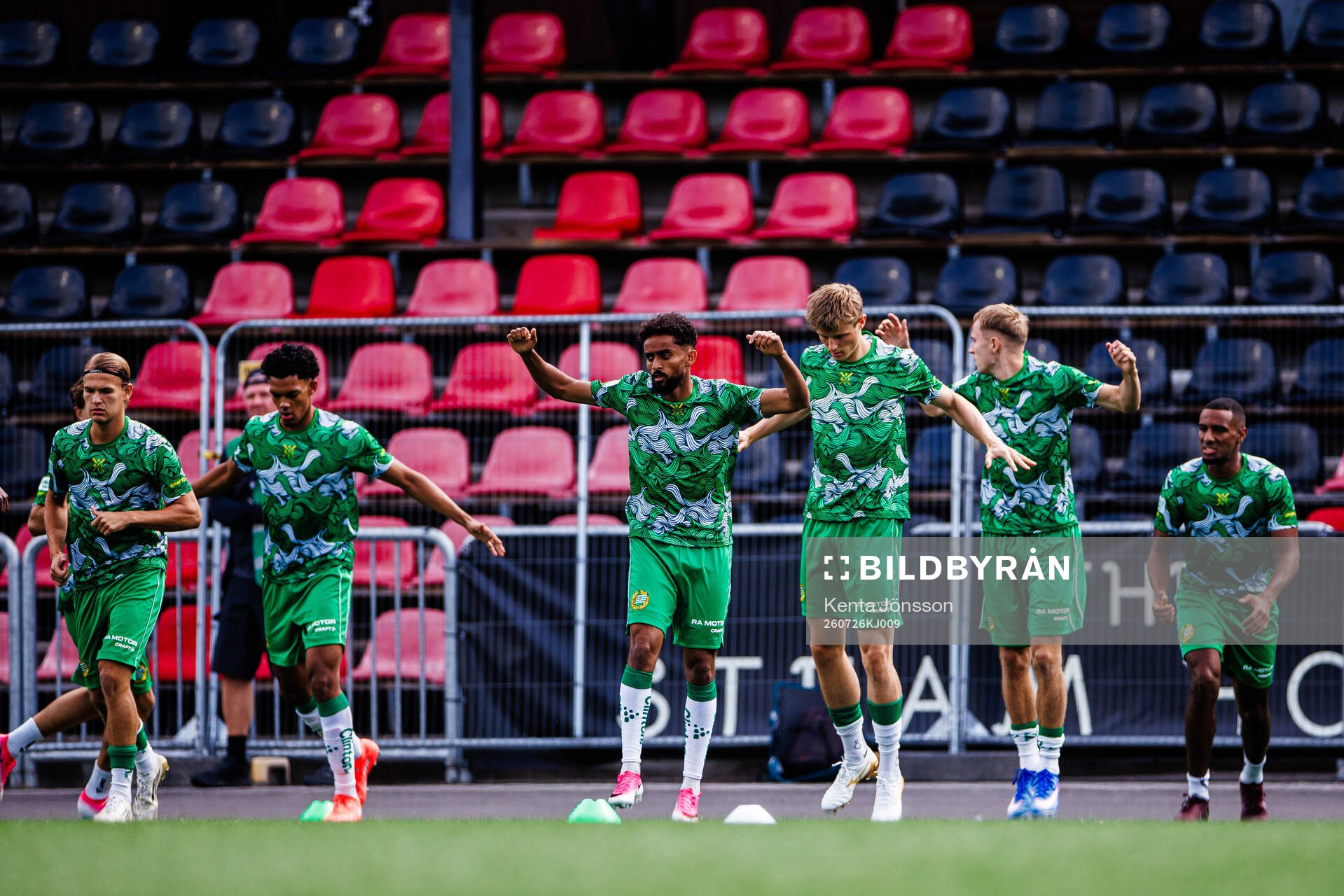 Hammarbys Tesfaldet Tekie och Frederik Winther