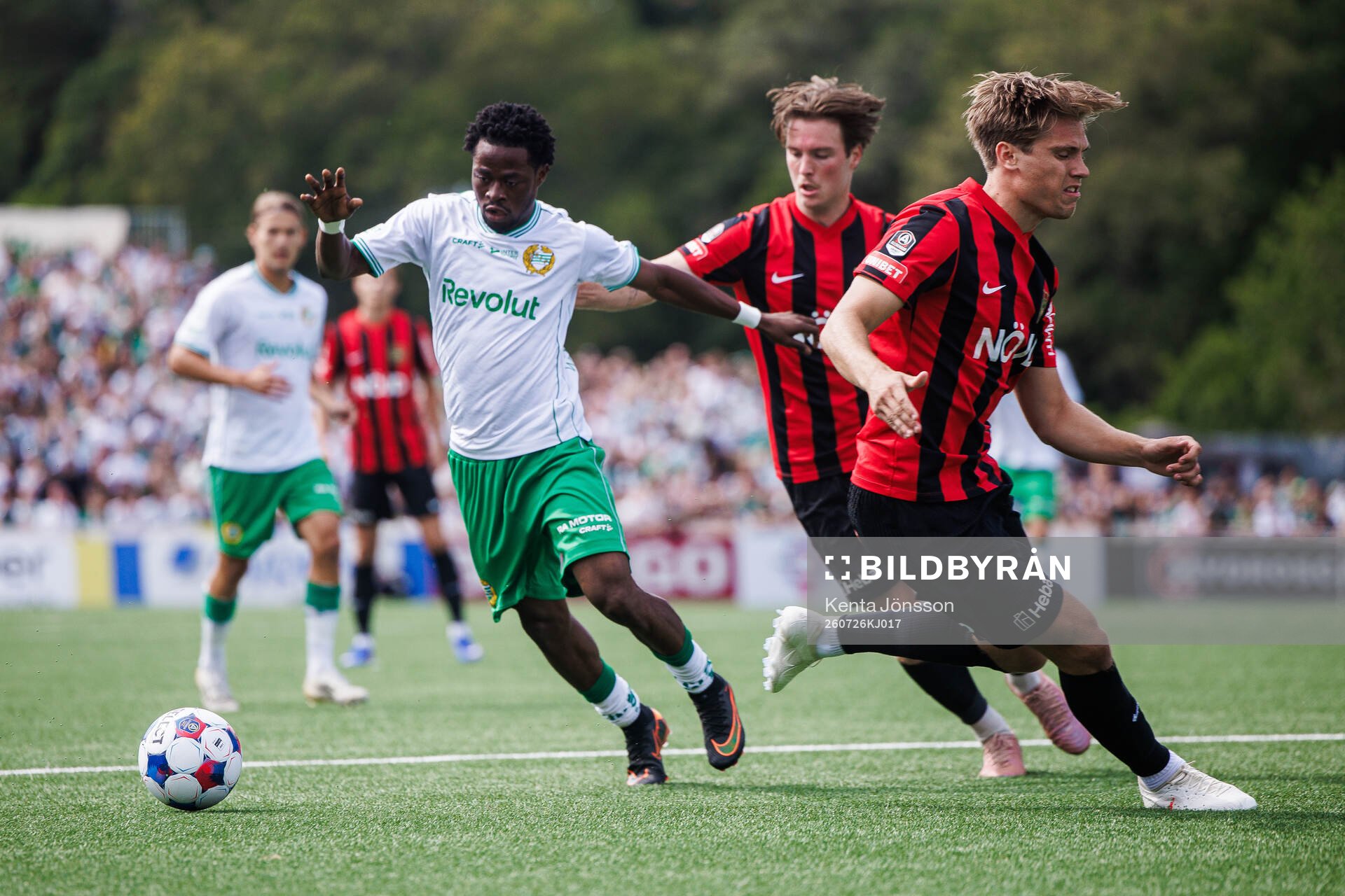 Hammarbys Frank Junior Agyei