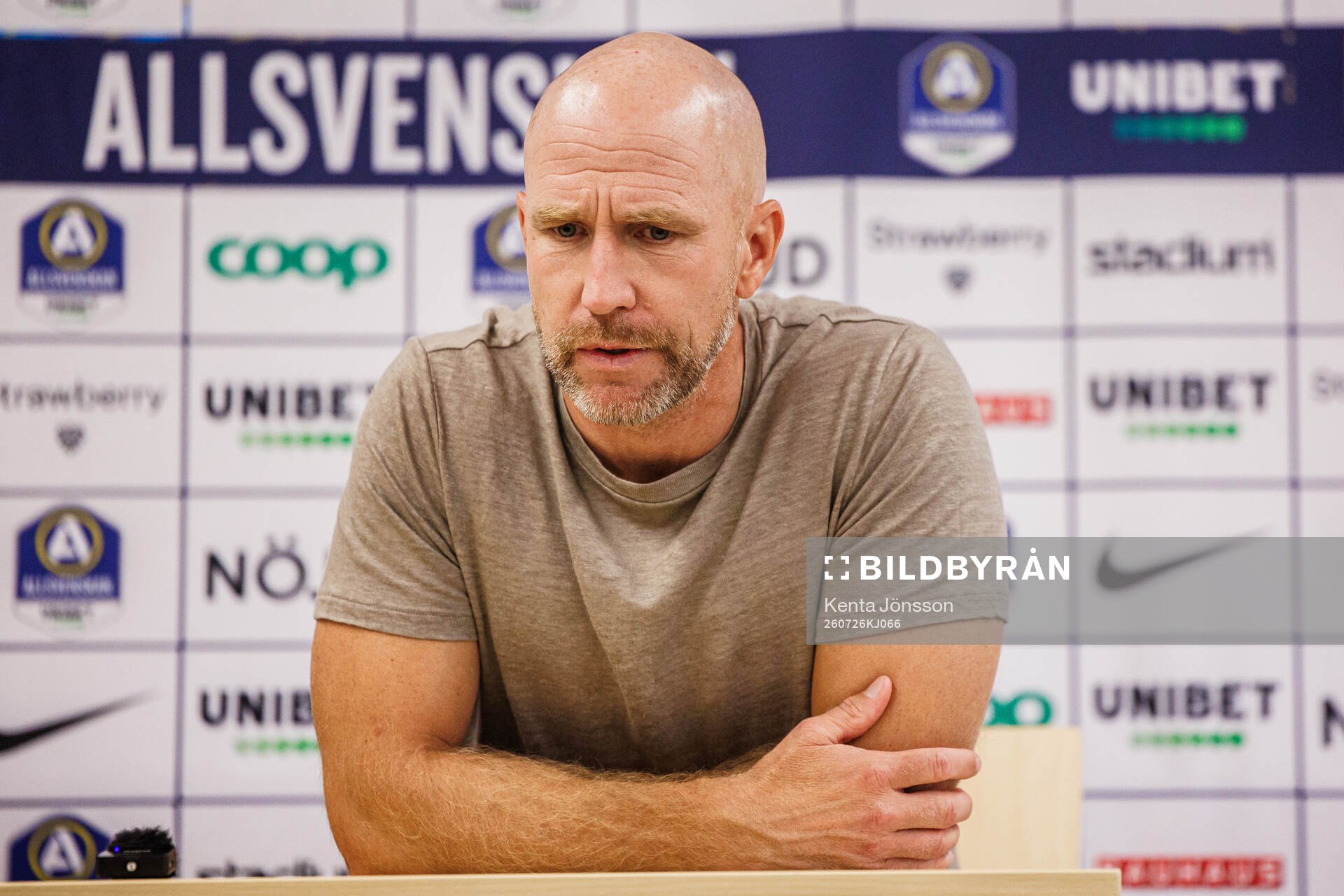 Hammarbys tränare Henrik Rydström