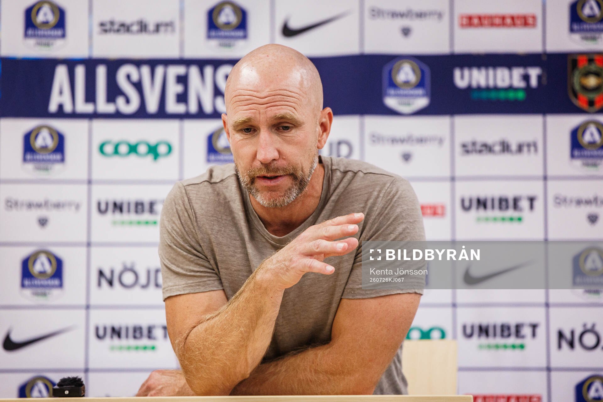 Hammarbys tränare Henrik Rydström