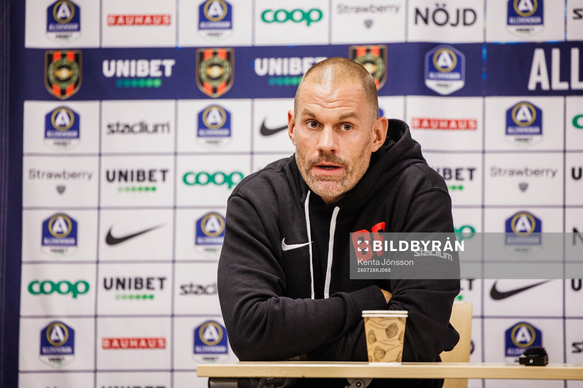 Brommapojkarnas tränare Ulf Kristiansson