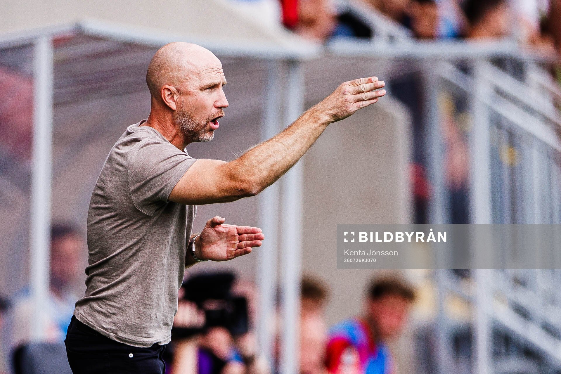 Hammarbys tränare Henrik Rydström