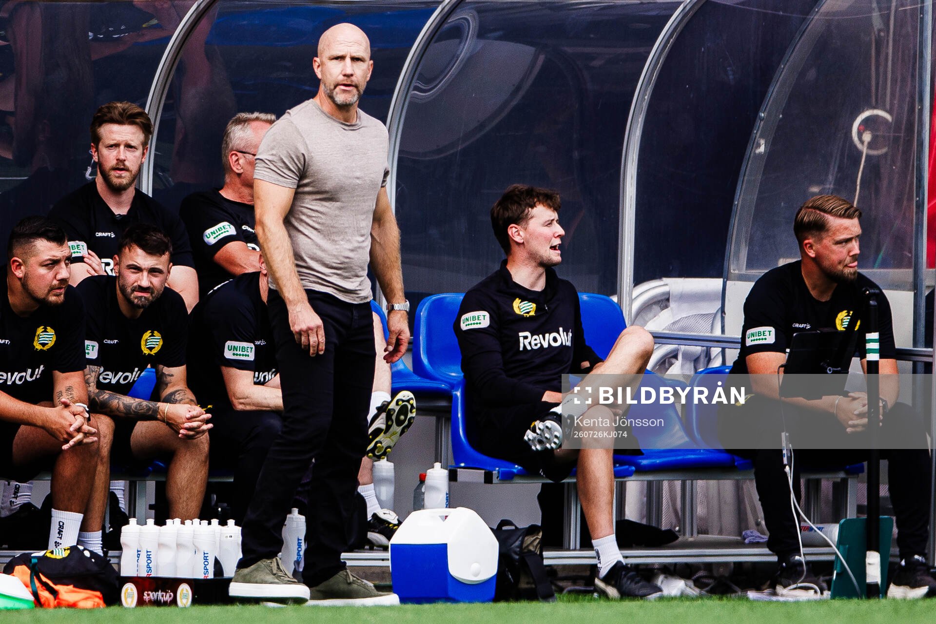 Hammarbys tränare Henrik Rydström