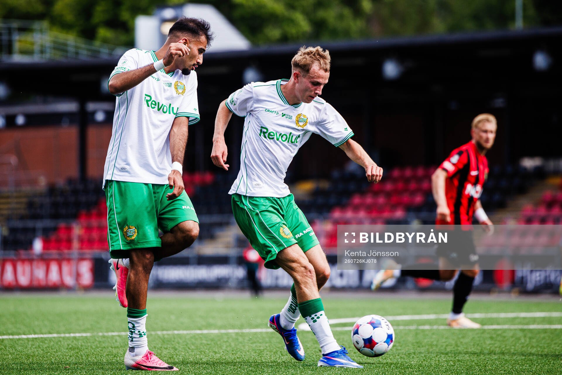 Hammarbys Montader Madjed och Paulos Abraham