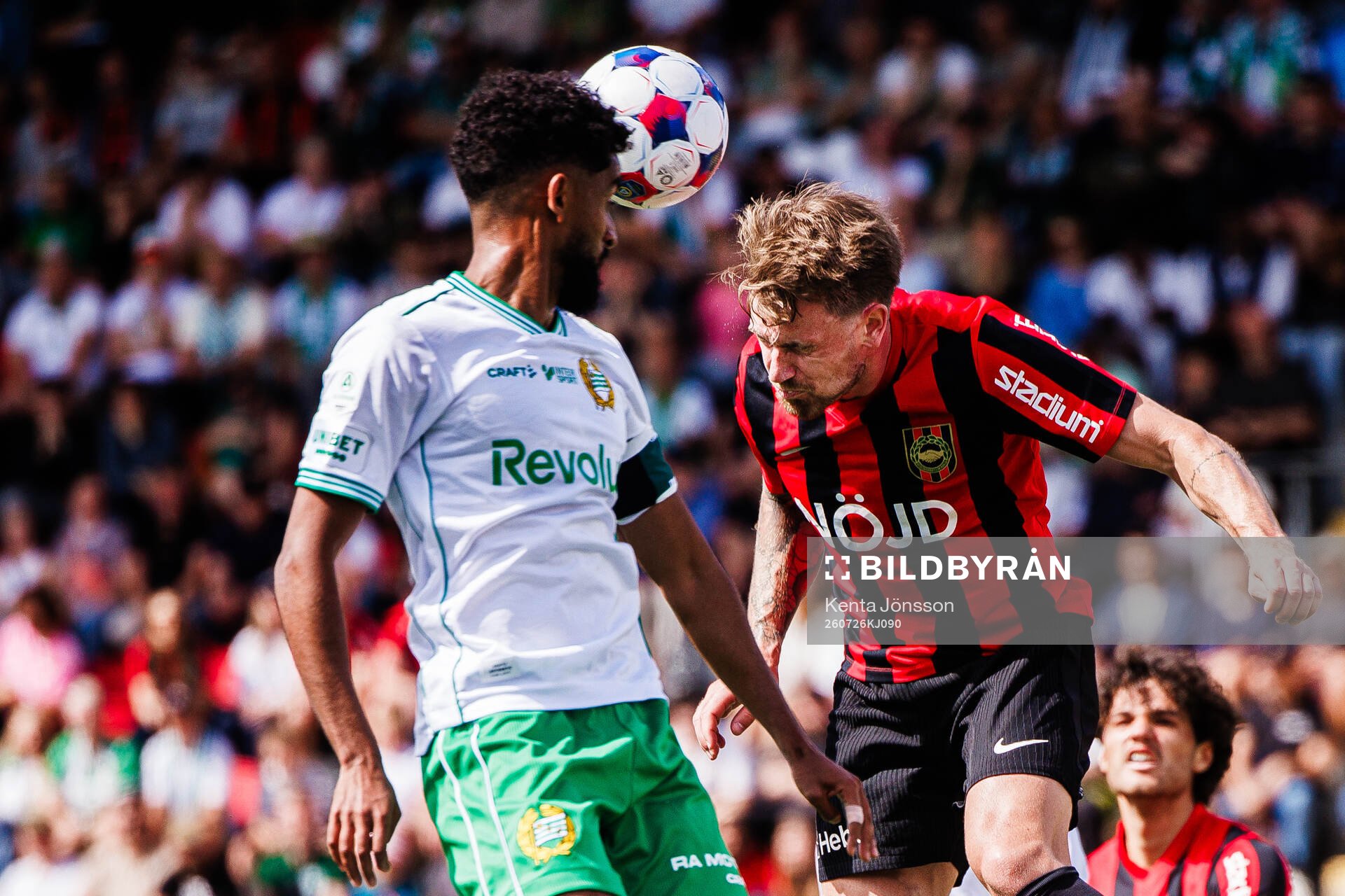 Hammarbys Tesfaldet Tekie och Brommapojkarnas Kaare