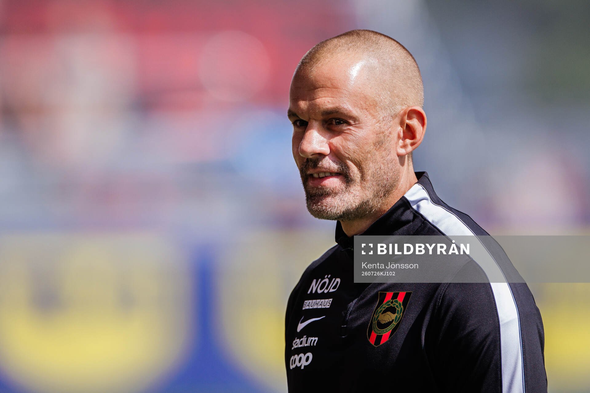 Brommapojkarnas tränare Ulf Kristiansson