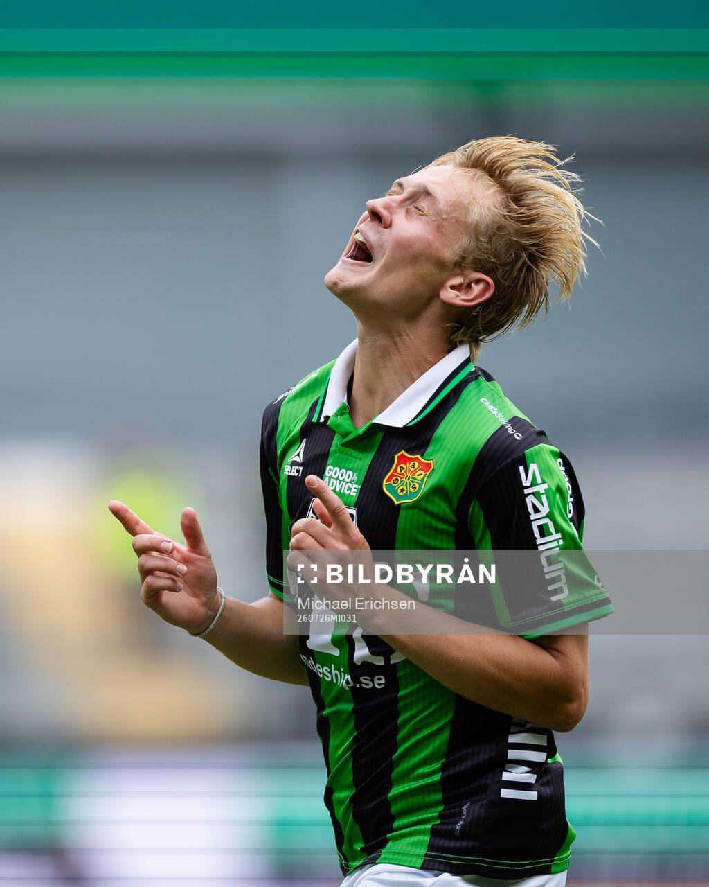 GAIS Henry Sletsjøe jublar