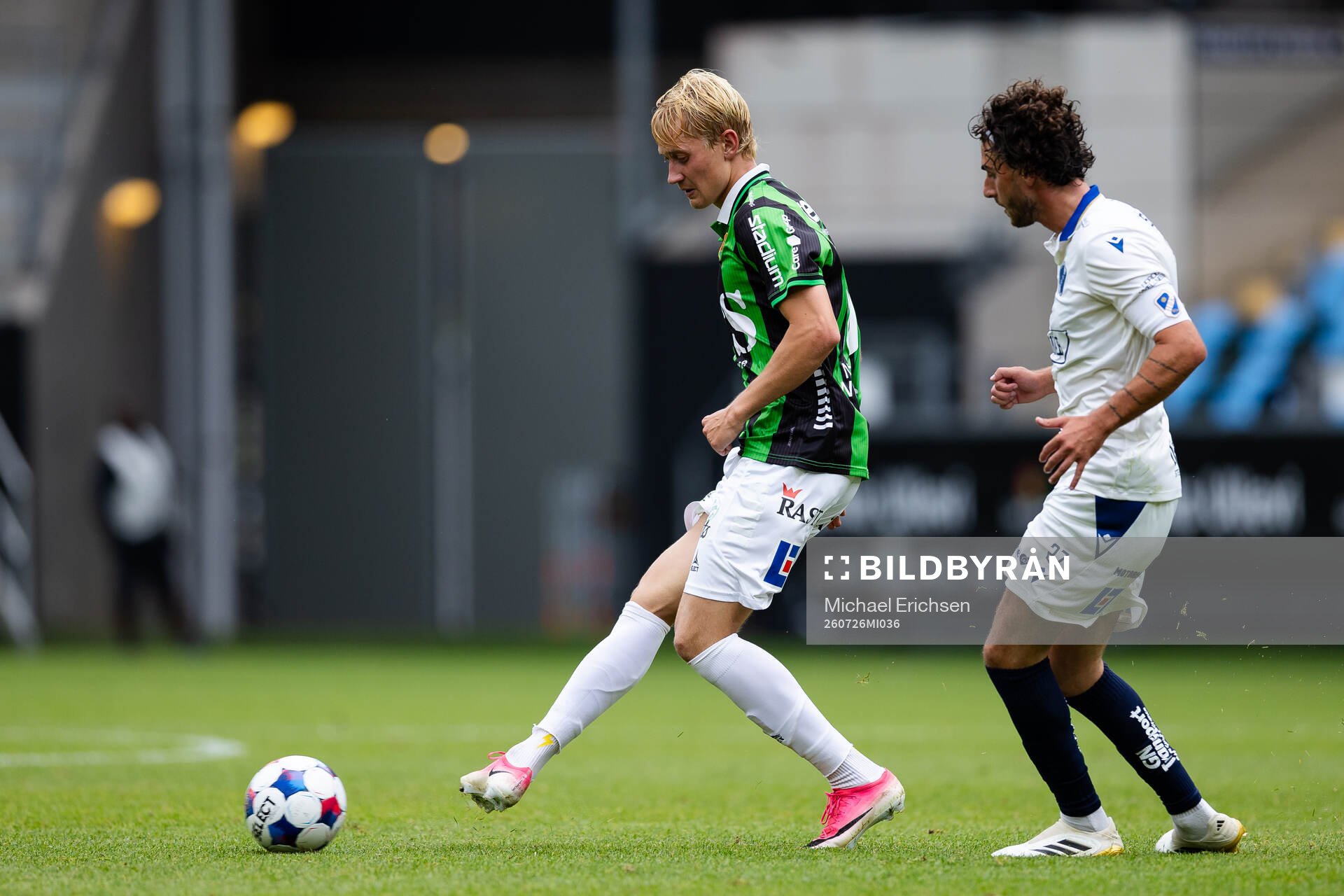 GAIS Henry Sletsjøe och Halmstads Rocco Ascone