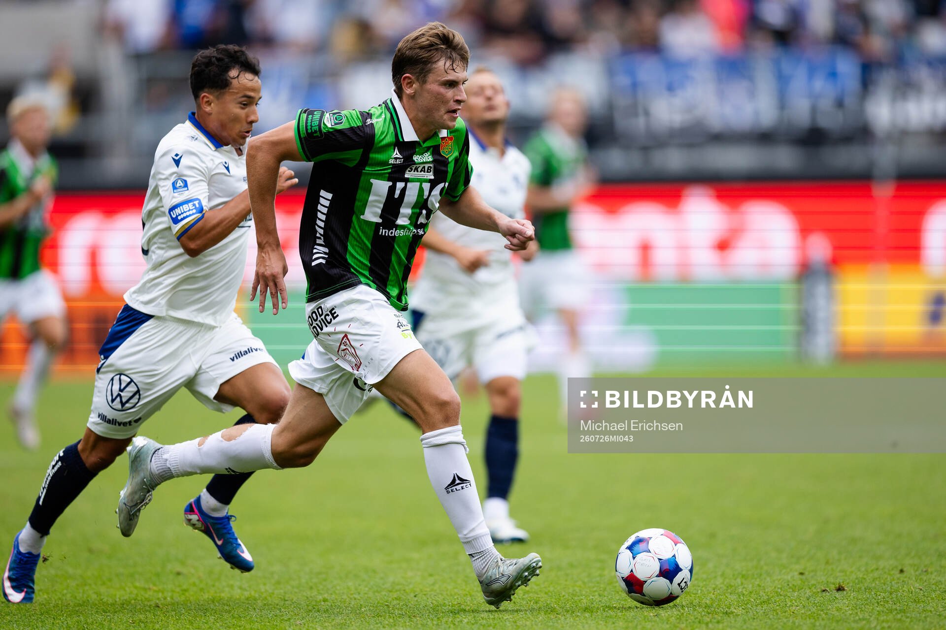 Halmstads Hussein Carneil och GAIS Max Andersson