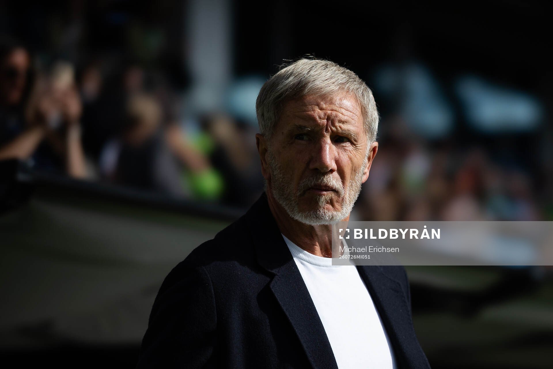 Halmstads tränare Stuart Baxter