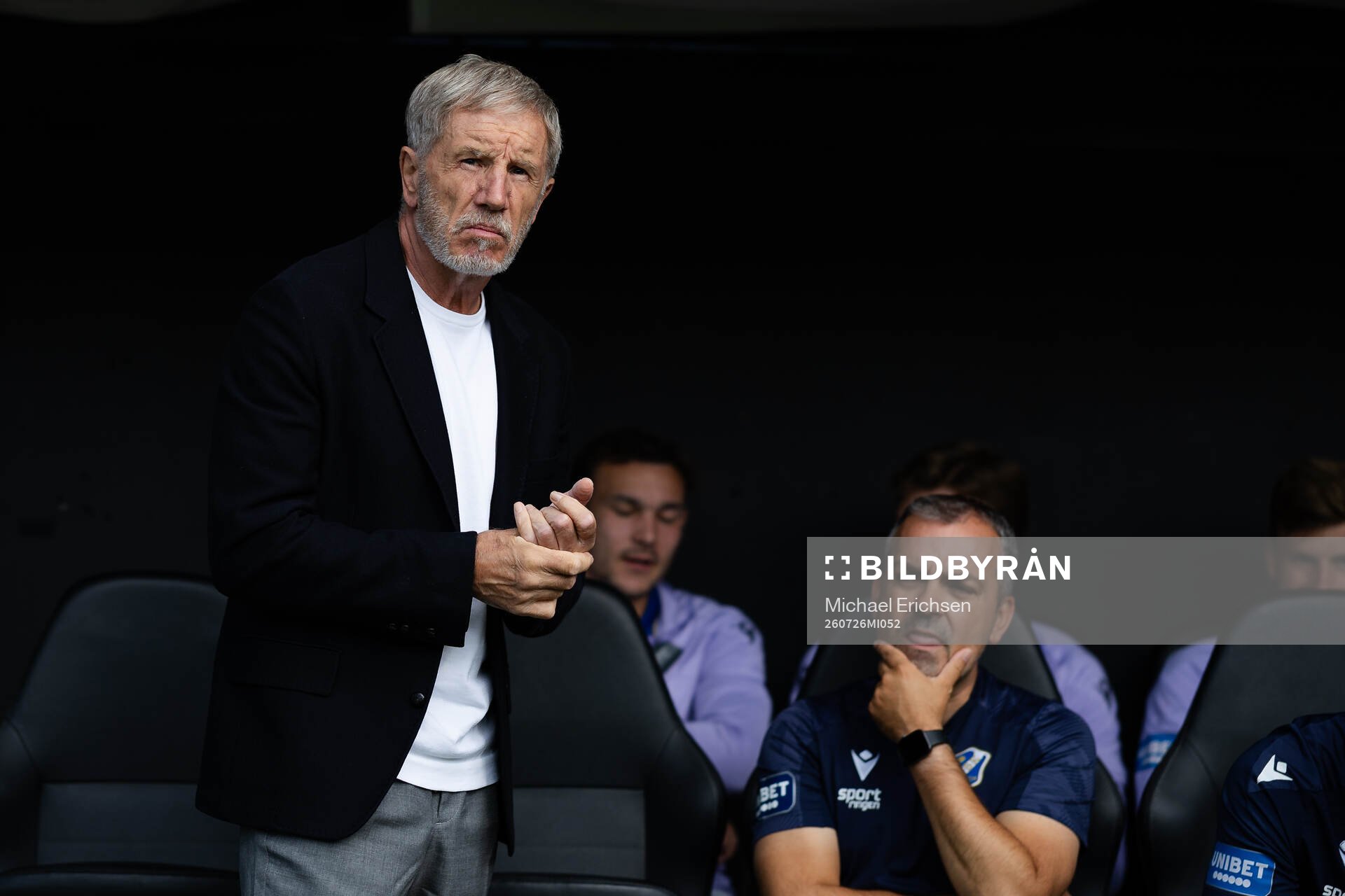 Halmstads tränare Stuart Baxter