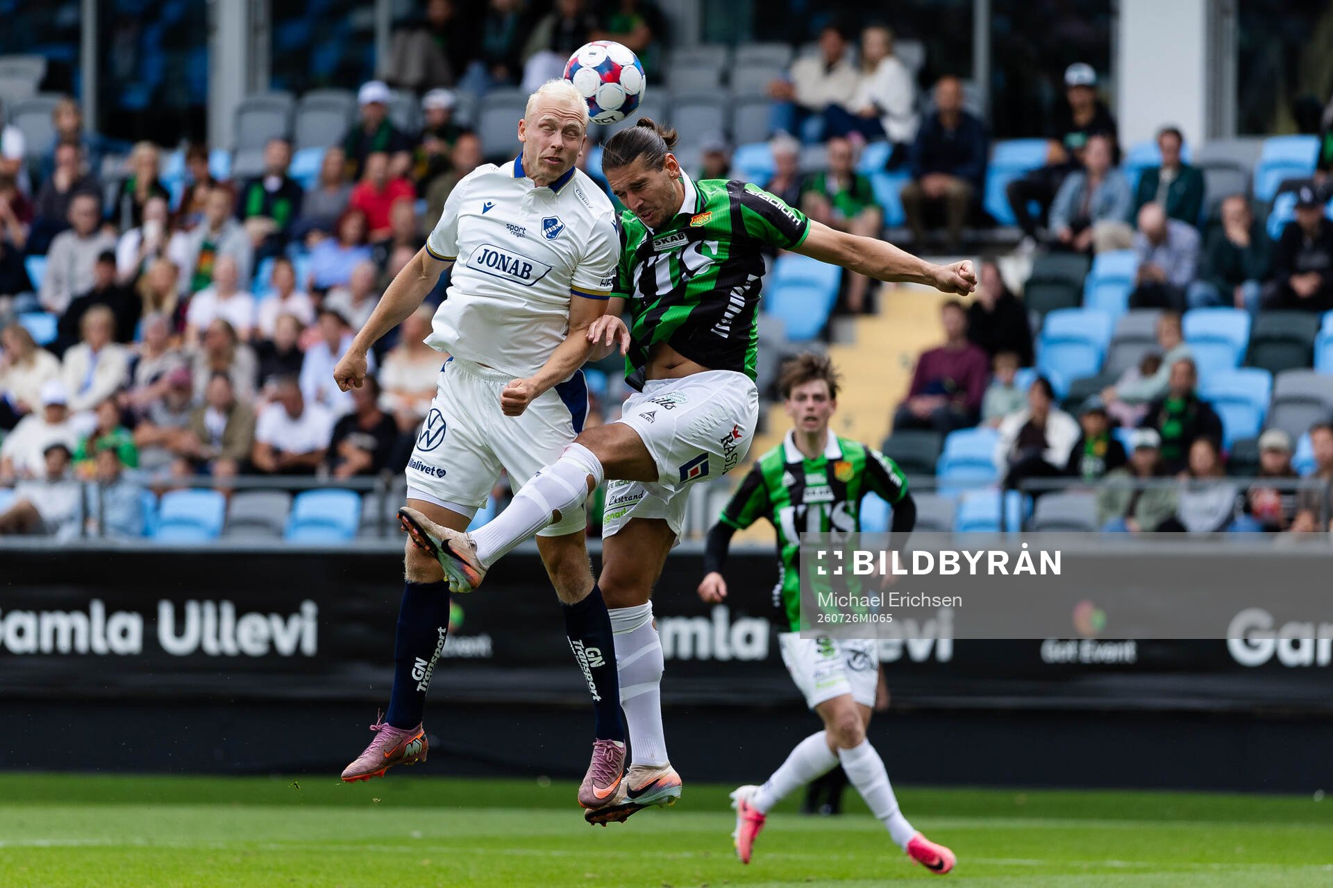 Halmstads André Boman och GAIS Nikola Vasic