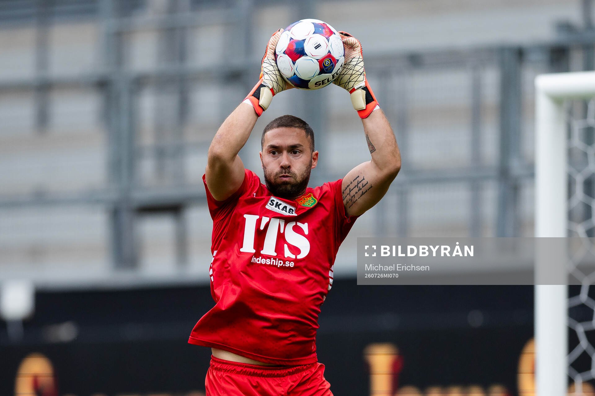 GAIS målvakt Mergim Krasniqi