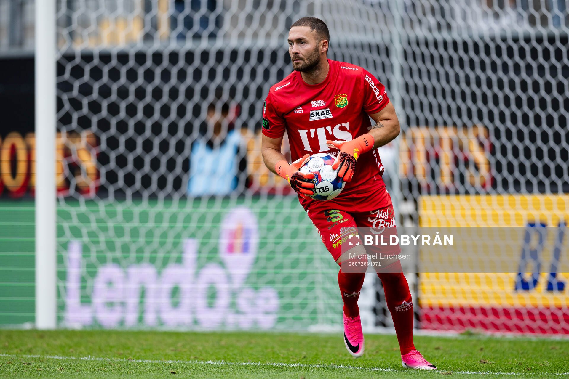 GAIS målvakt Mergim Krasniqi