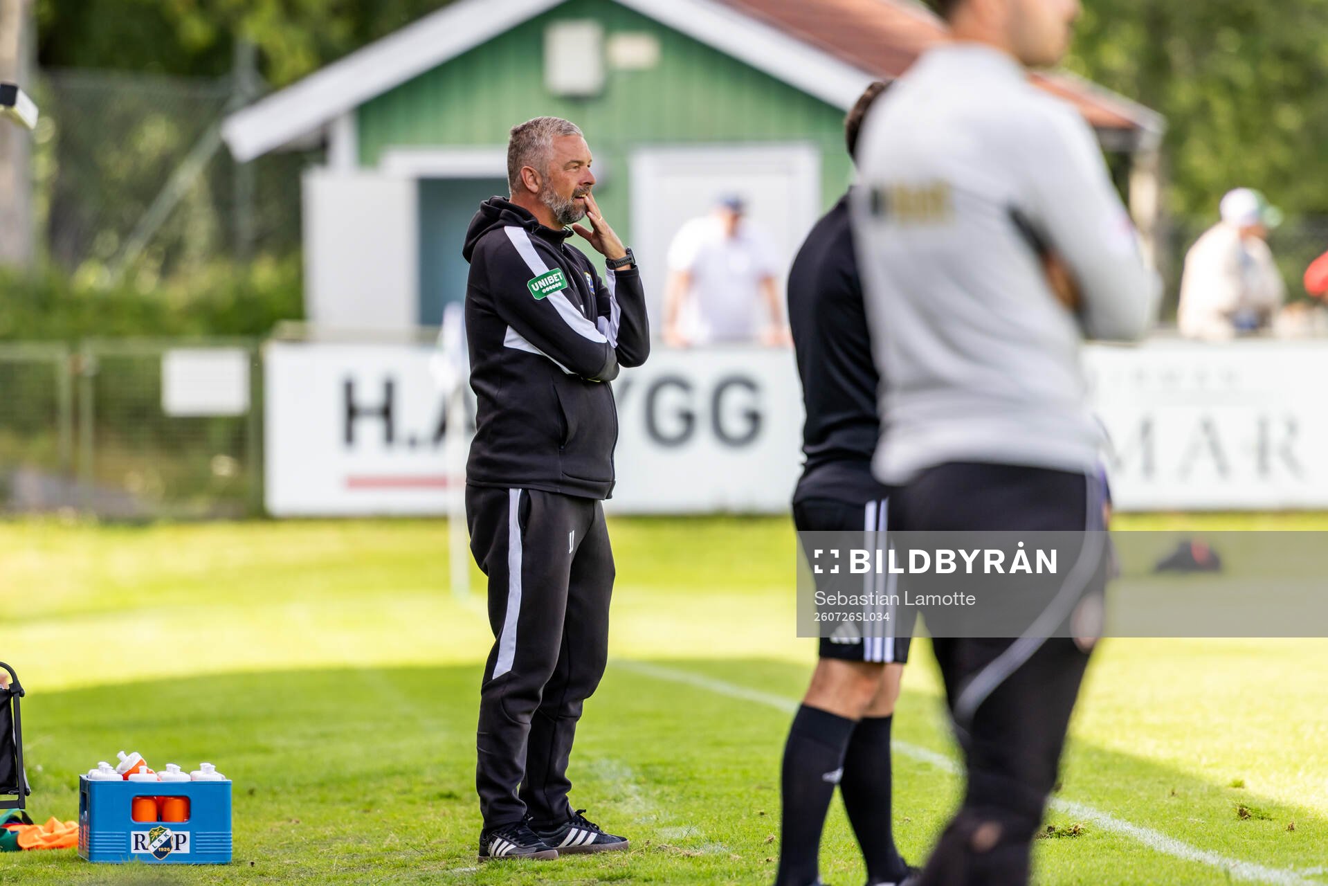 under fotbollsmatchen i Superettan mellan Ljungskile och