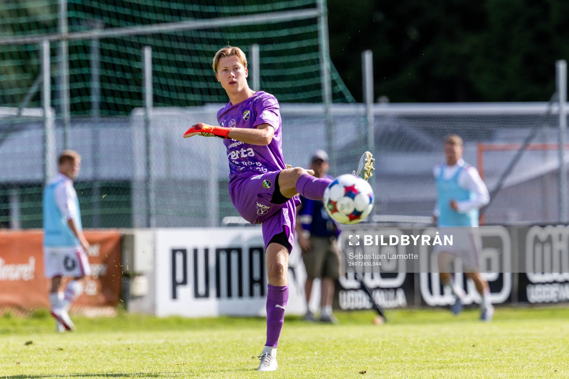 Ljungskiles målvakt Lukas Eriksson