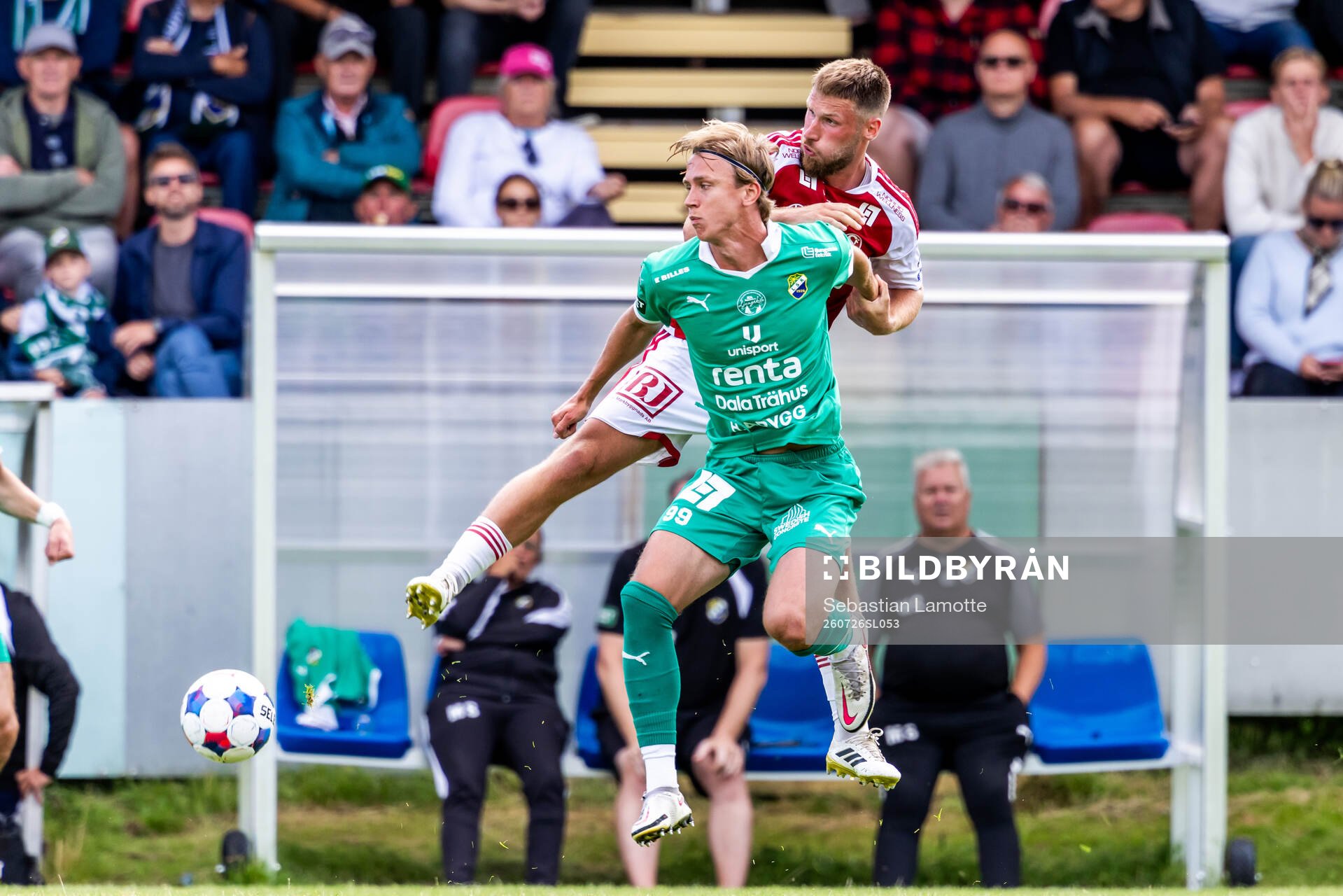 Ljungskiles Lukas Lindholm Corner och Sandvikens Kasper