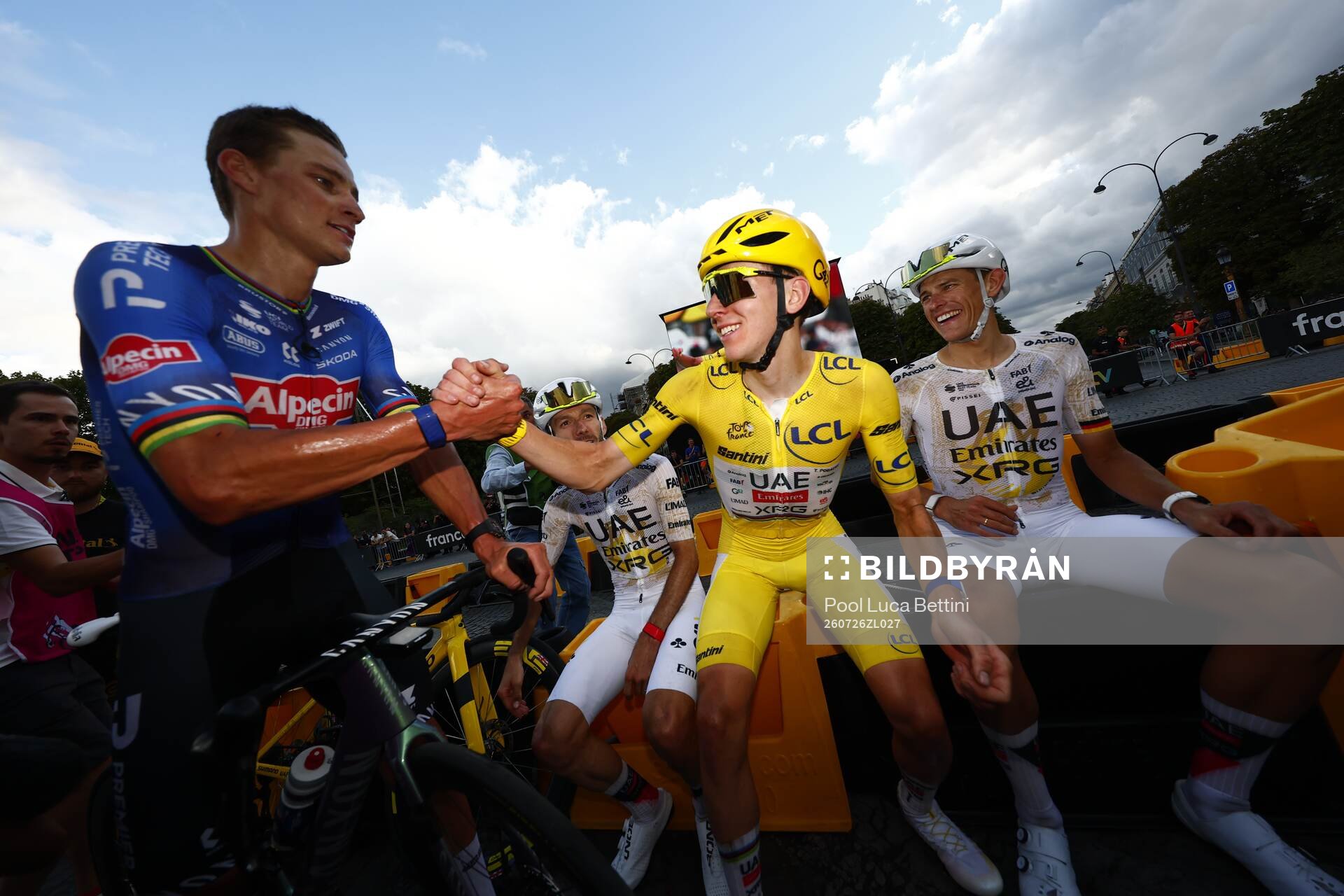 Cykel, Tour de France, Etapp 21 Dutch Mathieu van der Poel