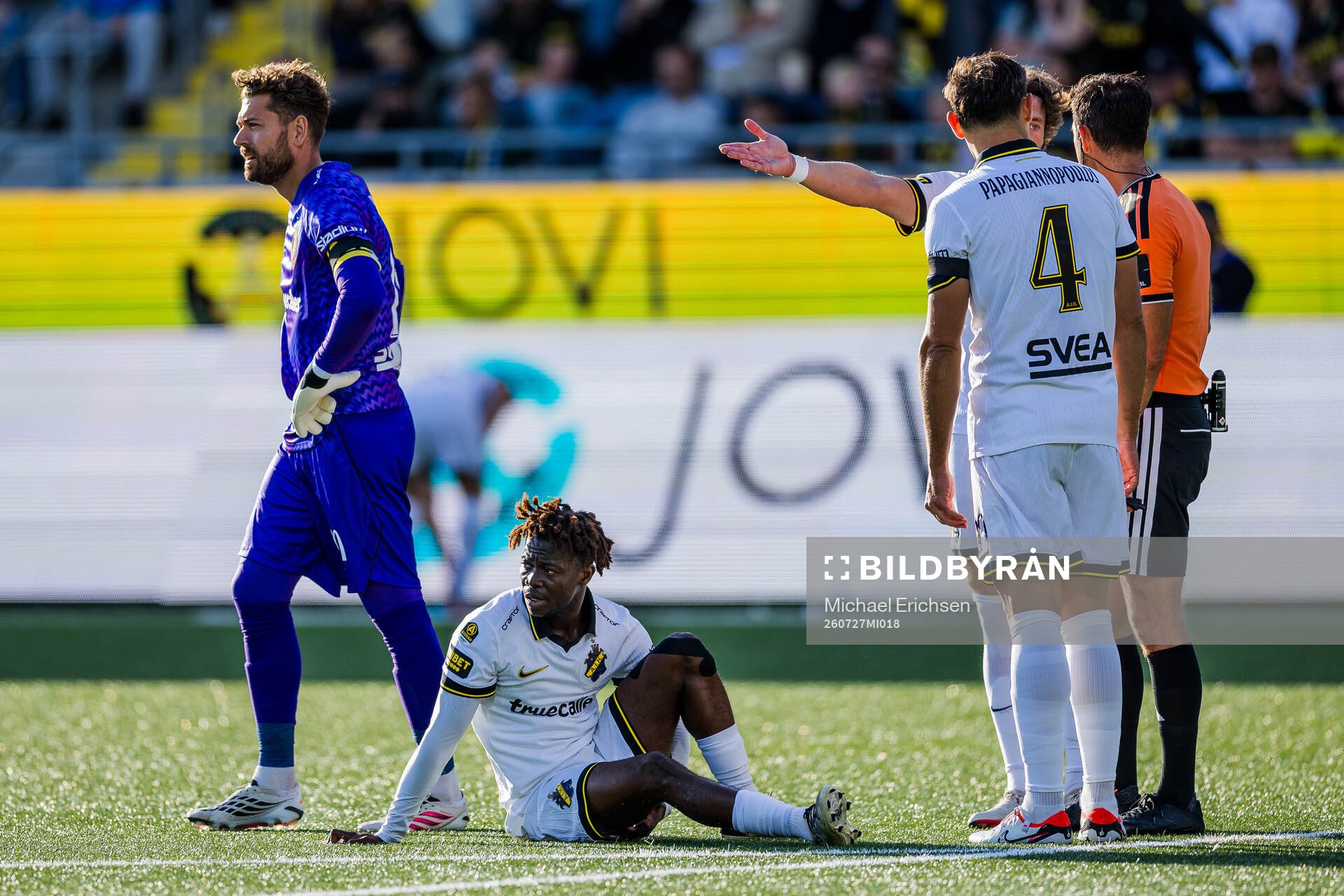 AIKs Axel Kouame skadad