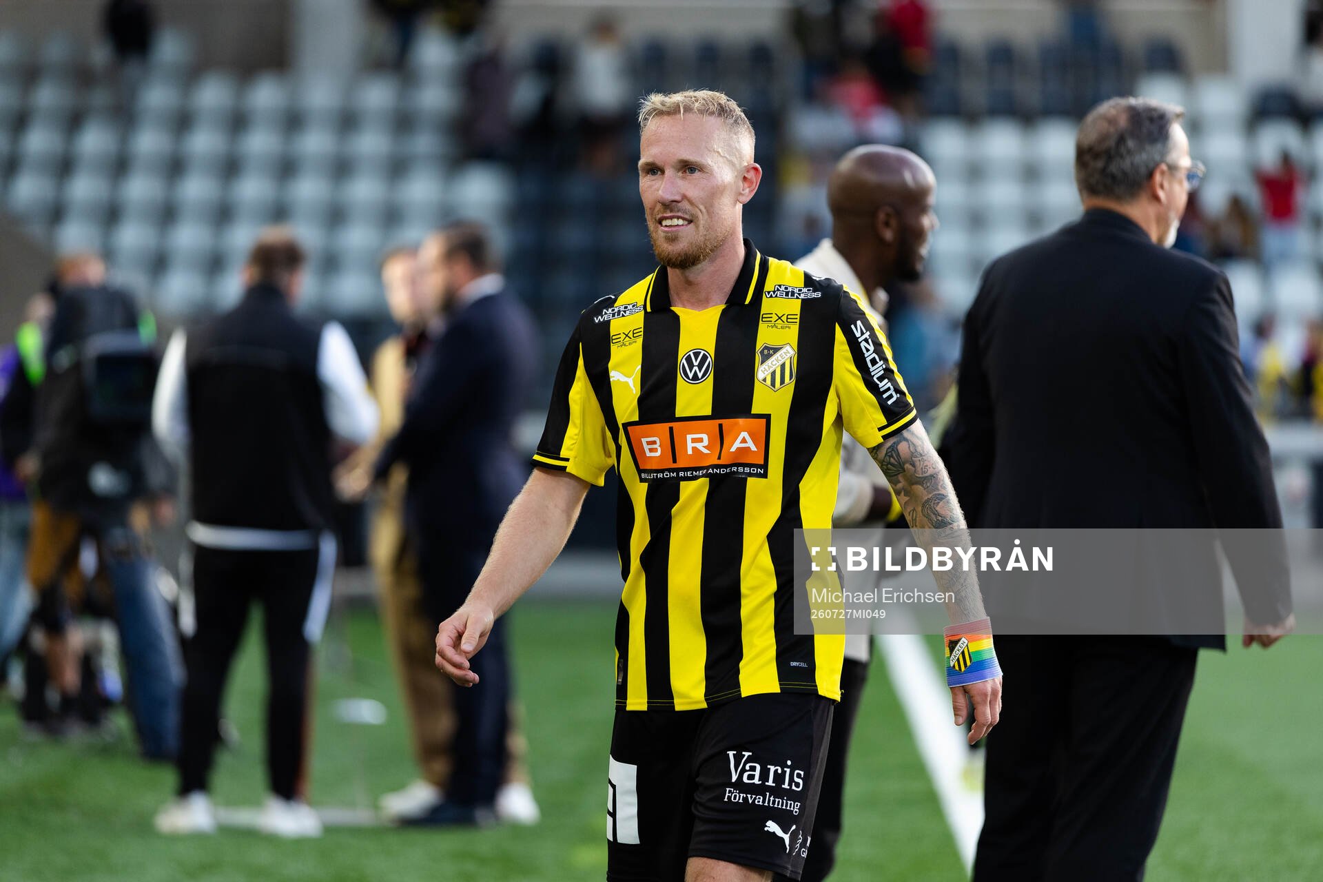 Häckens lagkapten Mikkel Rygaard Jensen