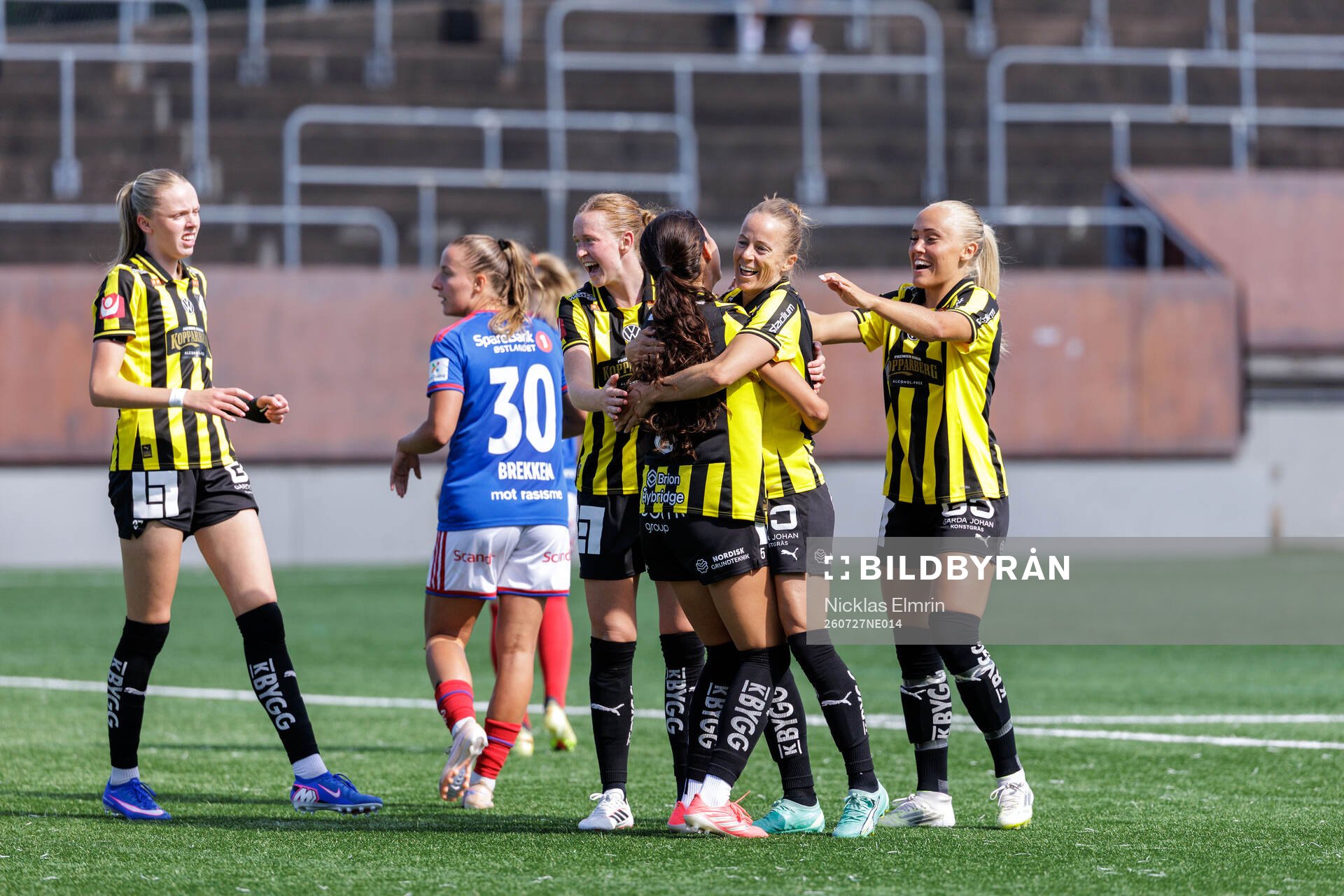 Häckens Aivi Luik jublar