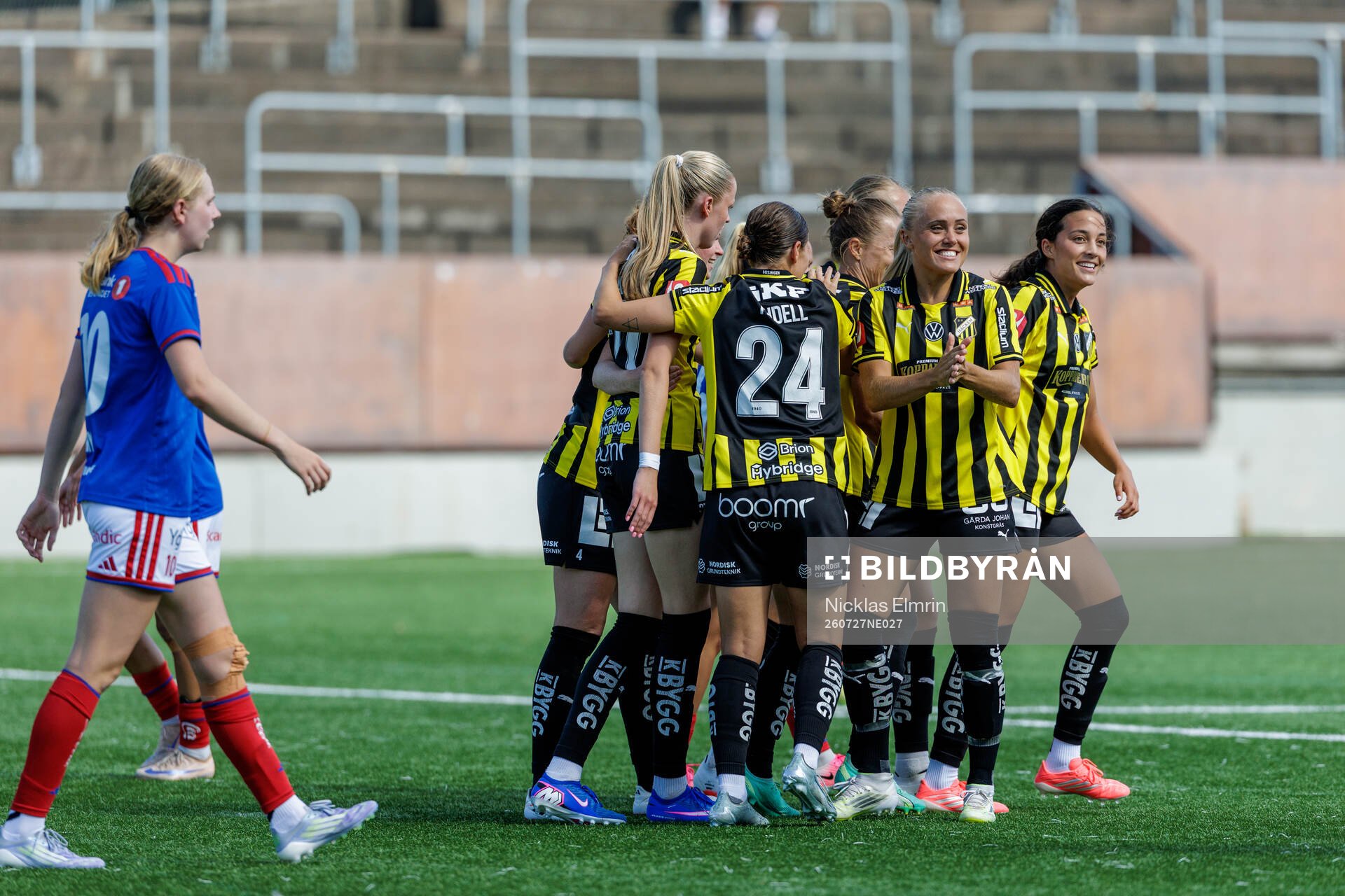Häcken jublar