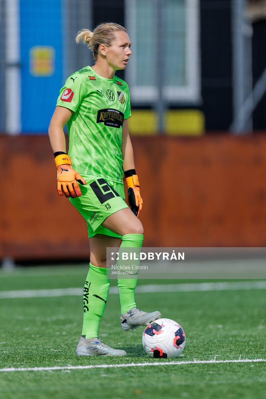 Häckens målvakt Jennifer Falk