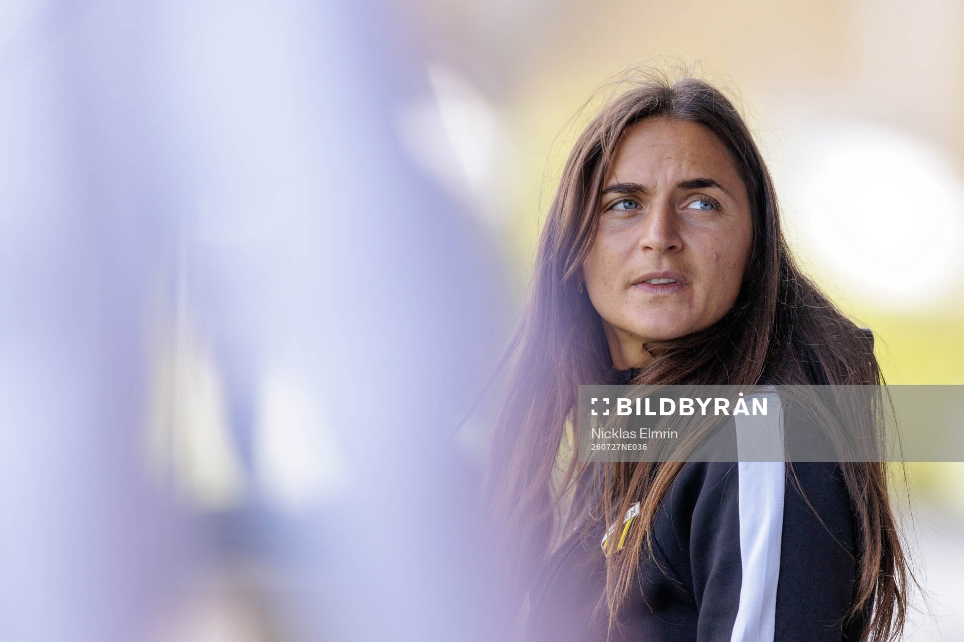 Häckens tränare Elena Sadiku