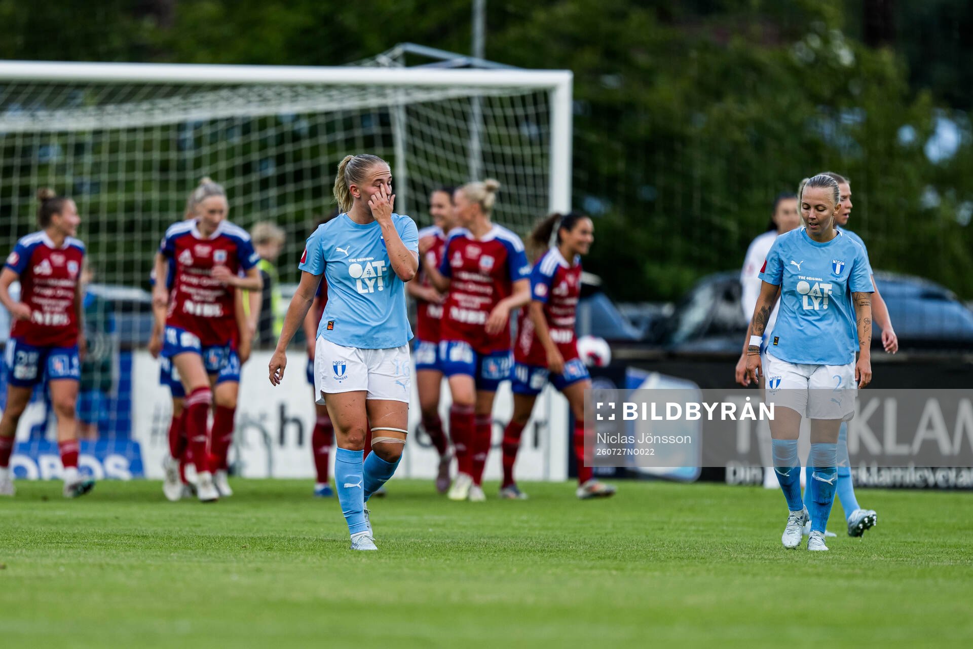 Malmö FFs Tuva Skoog deppar