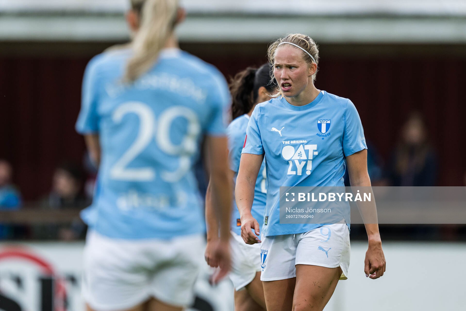 Malmö FFs Hlin Eiriksdottir deppar