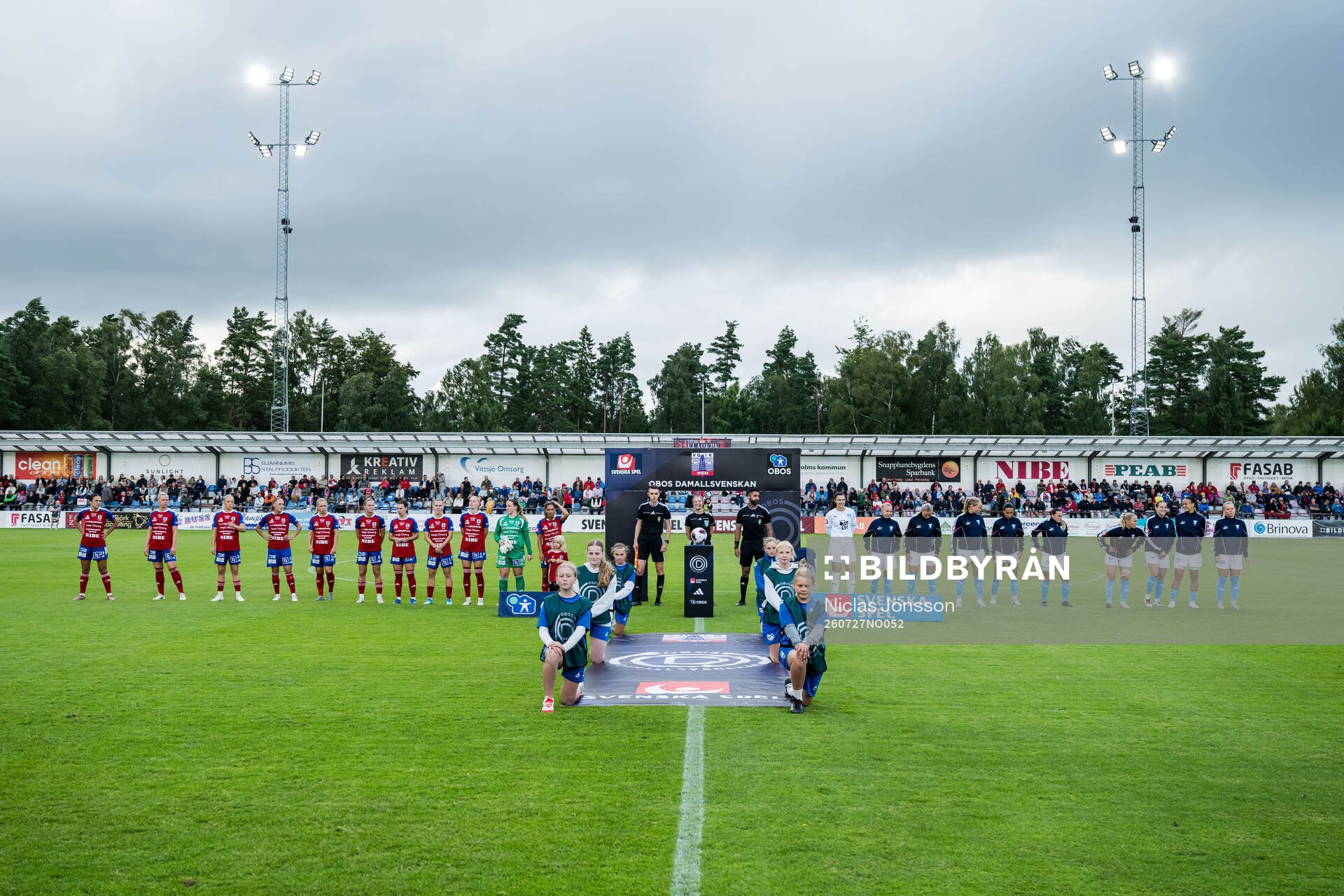 Vittsjö och Malmö FF spelarna
