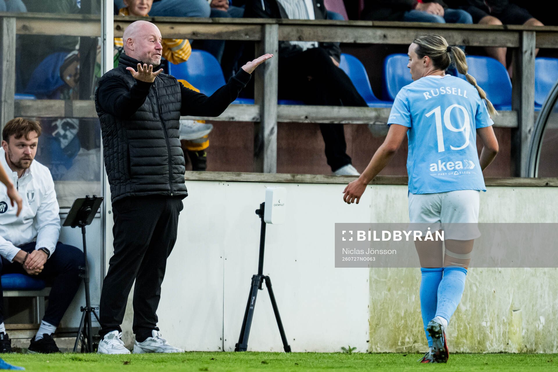 Malmö FFs tränare Jonas Valfridsson